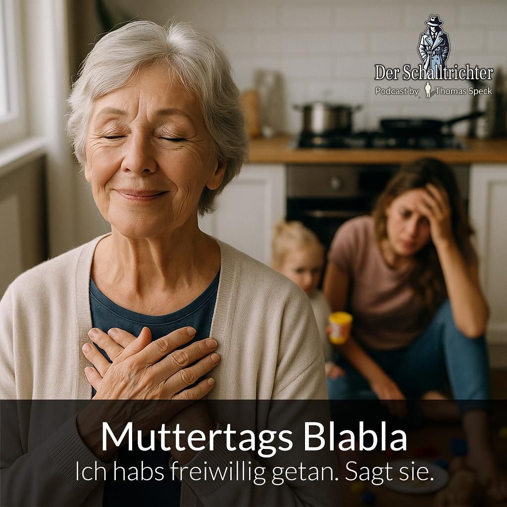 Muttertags Blabla - Ich habs freiwillig getan. Sagt sie.