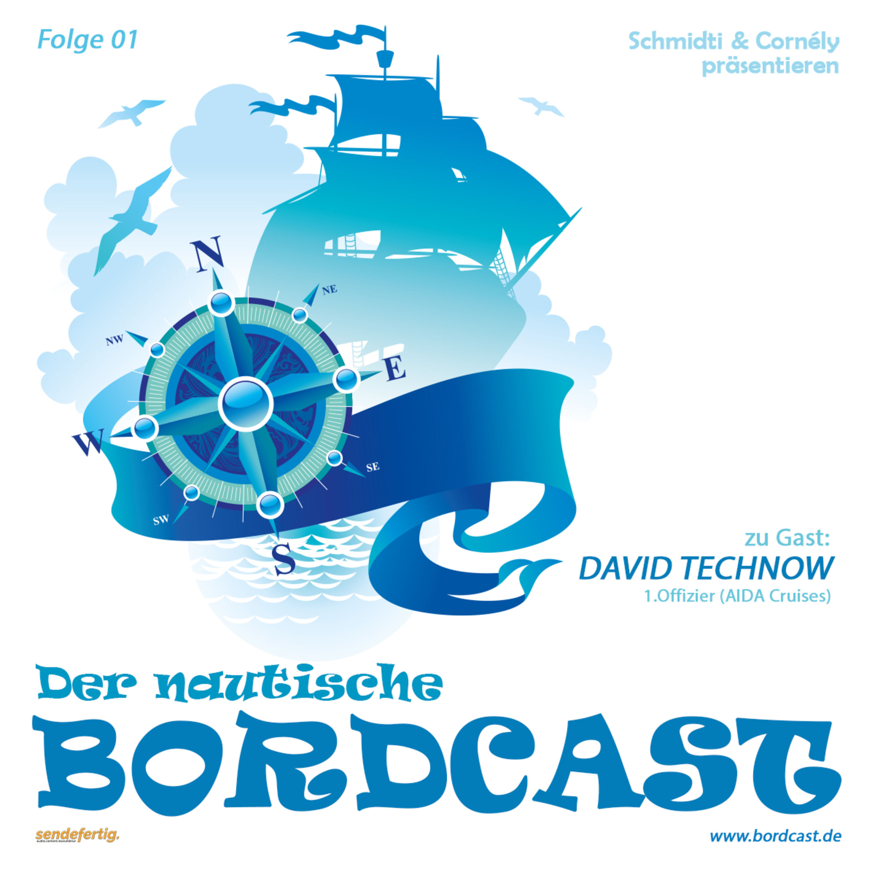 N01 Der nautische BORDCAST mit dem 1. Offizier DAVID TECHNOW