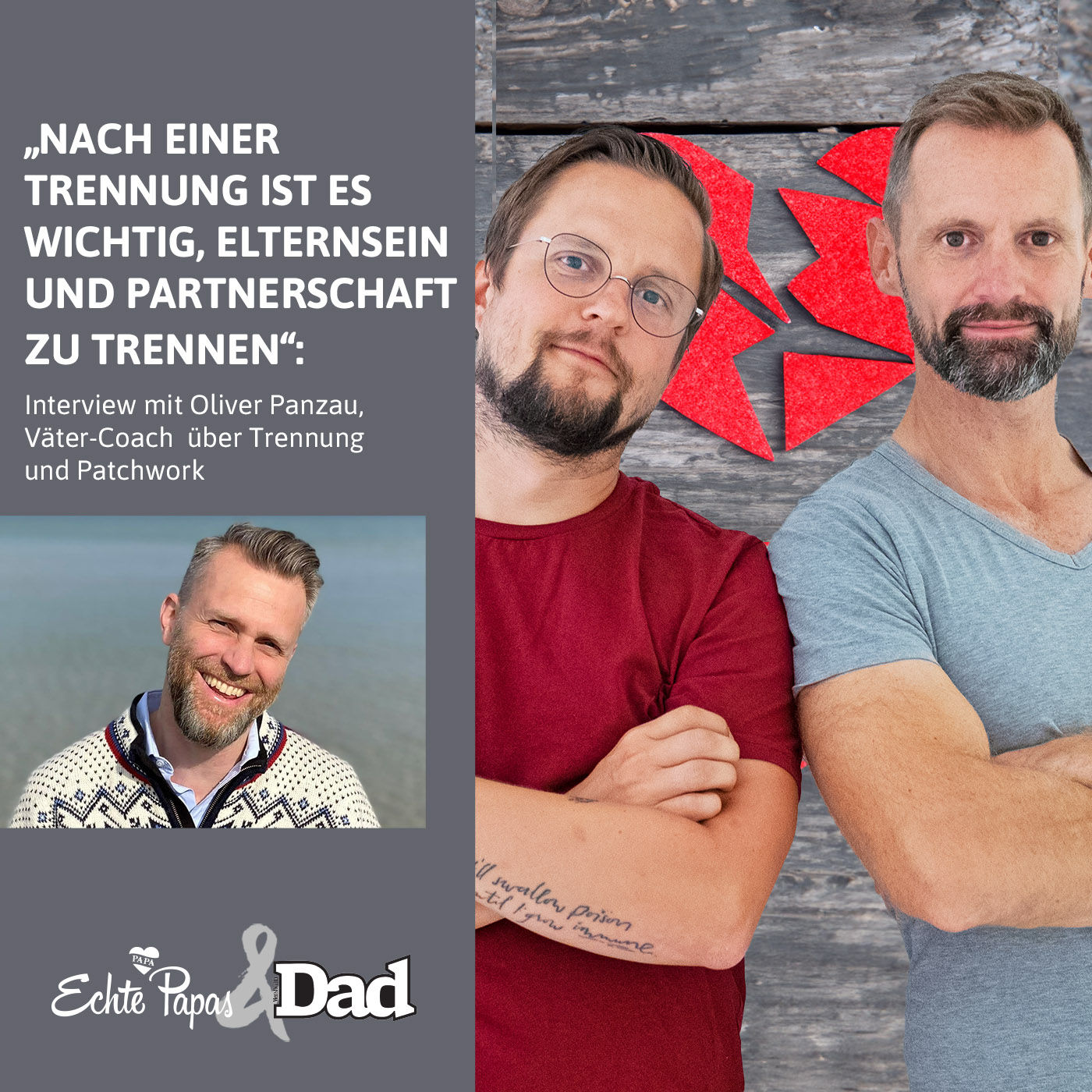 "Nach einer Trennung ist es wichtig, Elternsein und Partnerschaft zu trennen": Interview mit Väter-Coach Oliver Panzau