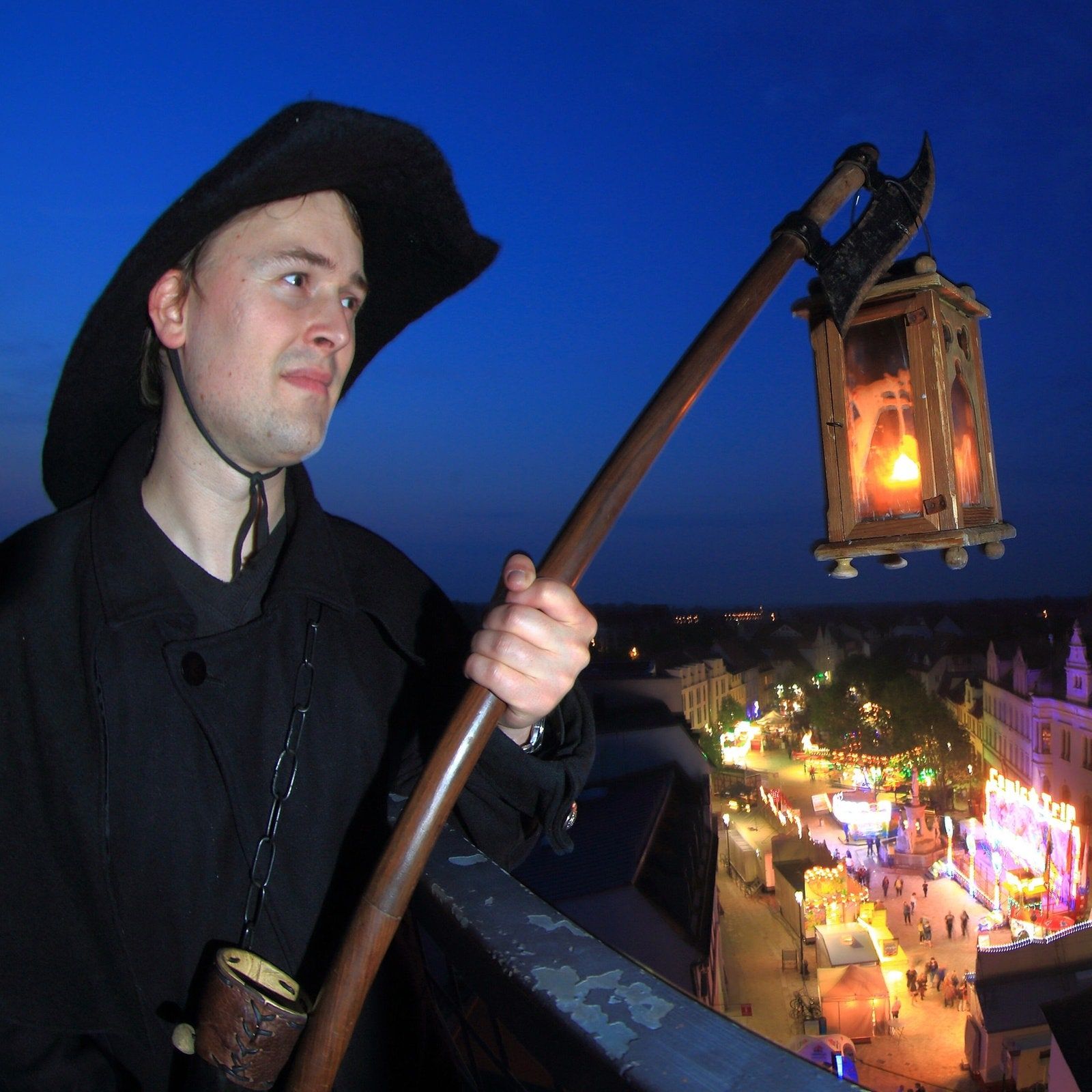 Nachtwächter-Gilde zu Gast in Schönebeck