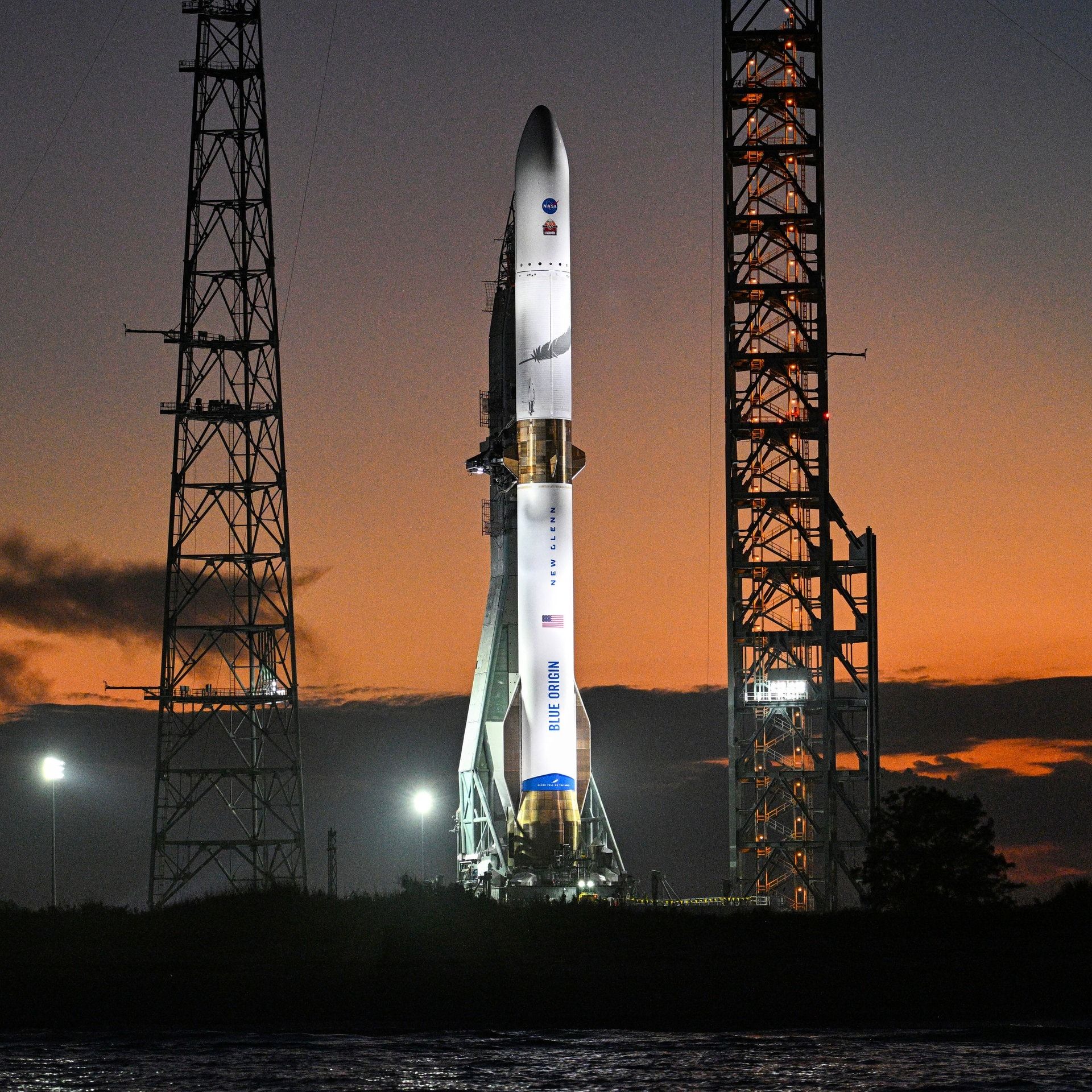 NASA Mars-Mission startet an Bord einer New-Glenn-Rakete