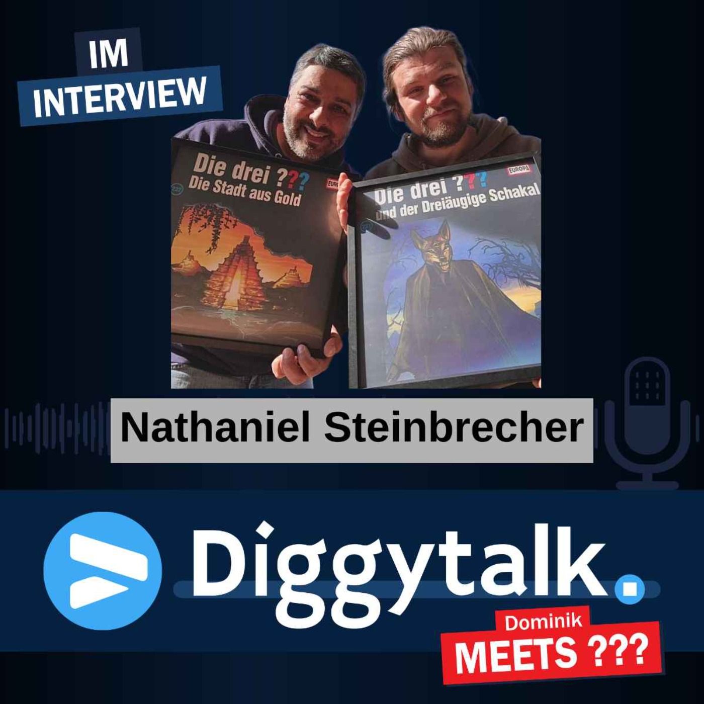 Nathaniel Steinbrecher: Die Musik hinter den Die drei ??? | Diggytalk #114