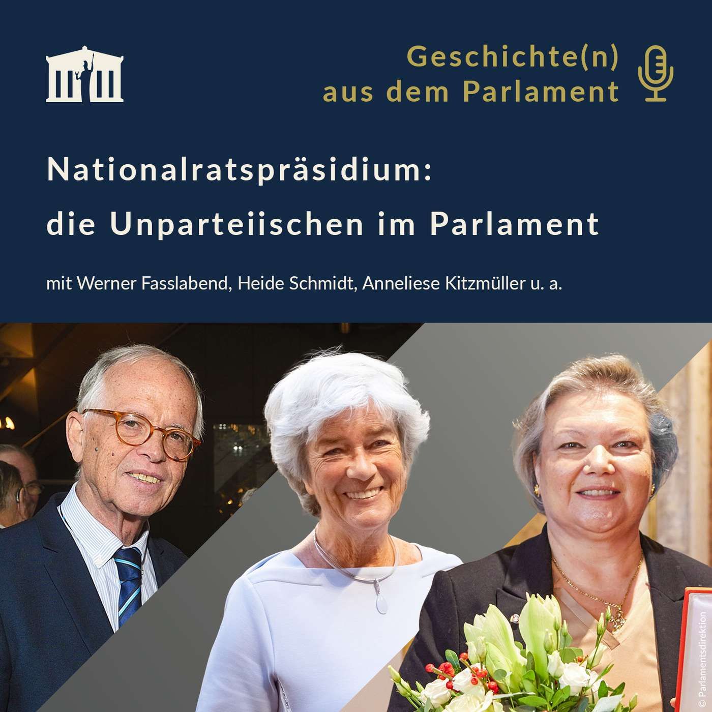 Nationalratspräsidium: die Unparteiischen im Parlament