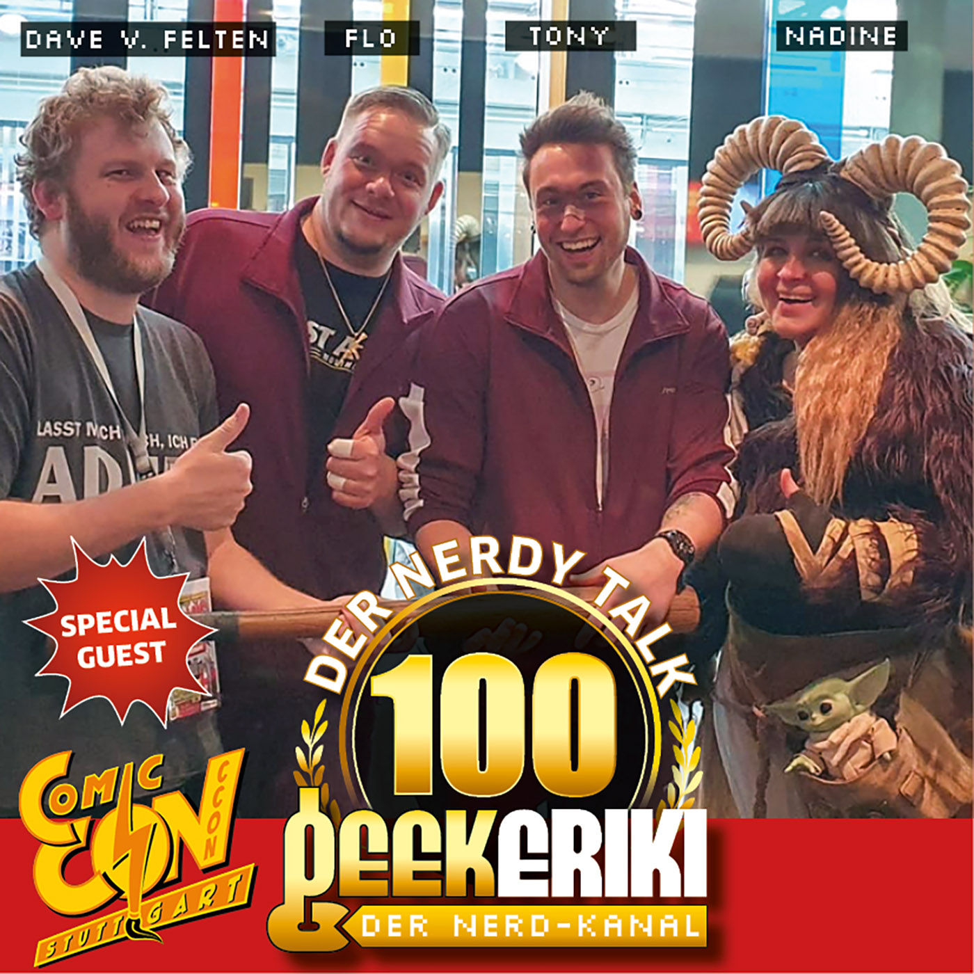 Nerdy Talk #100: Comic Con Stuttgart - Was Saul das?