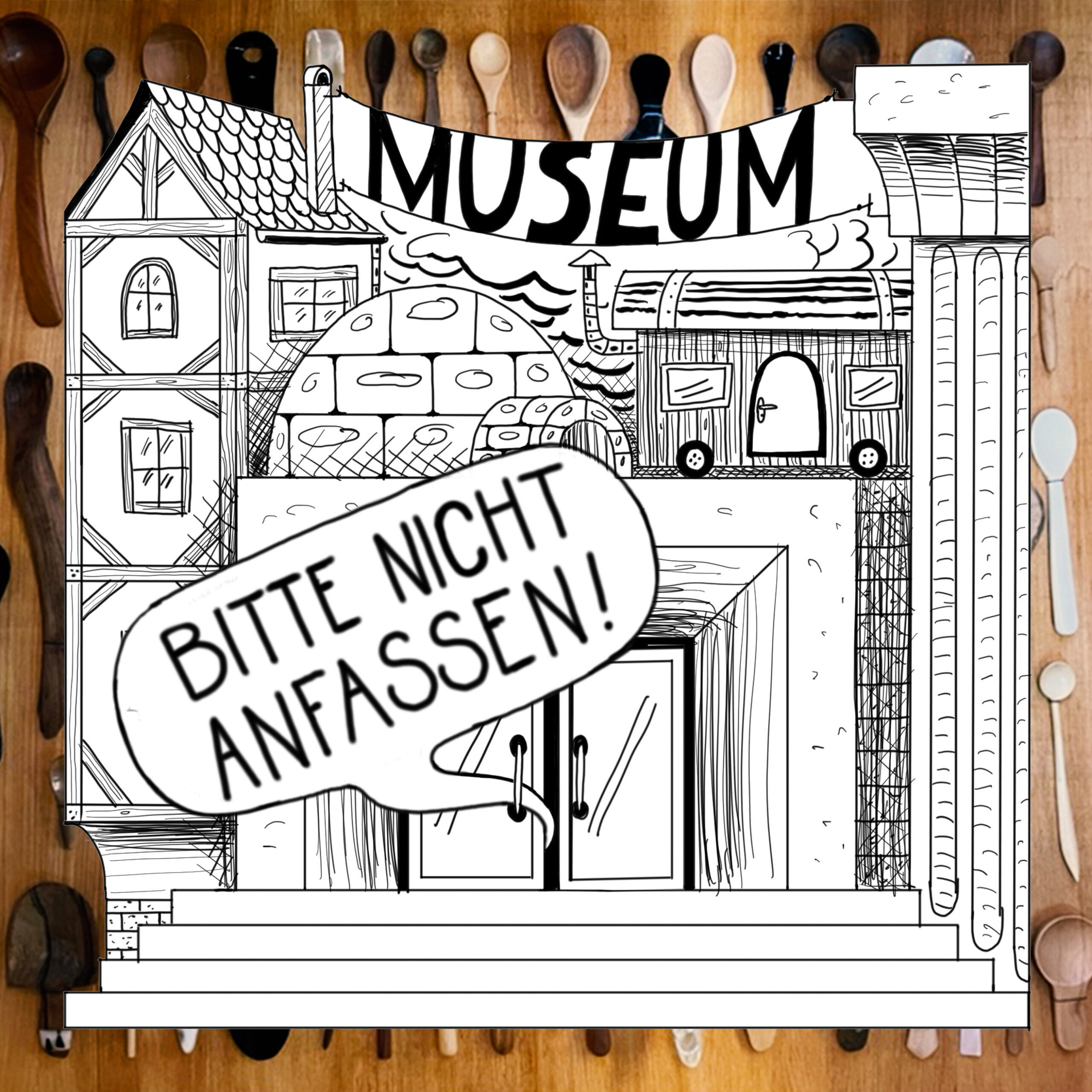 Nervige Touristen sorgen für kleinstes Museum der Welt - das Hoosesagg-Museum Basel
