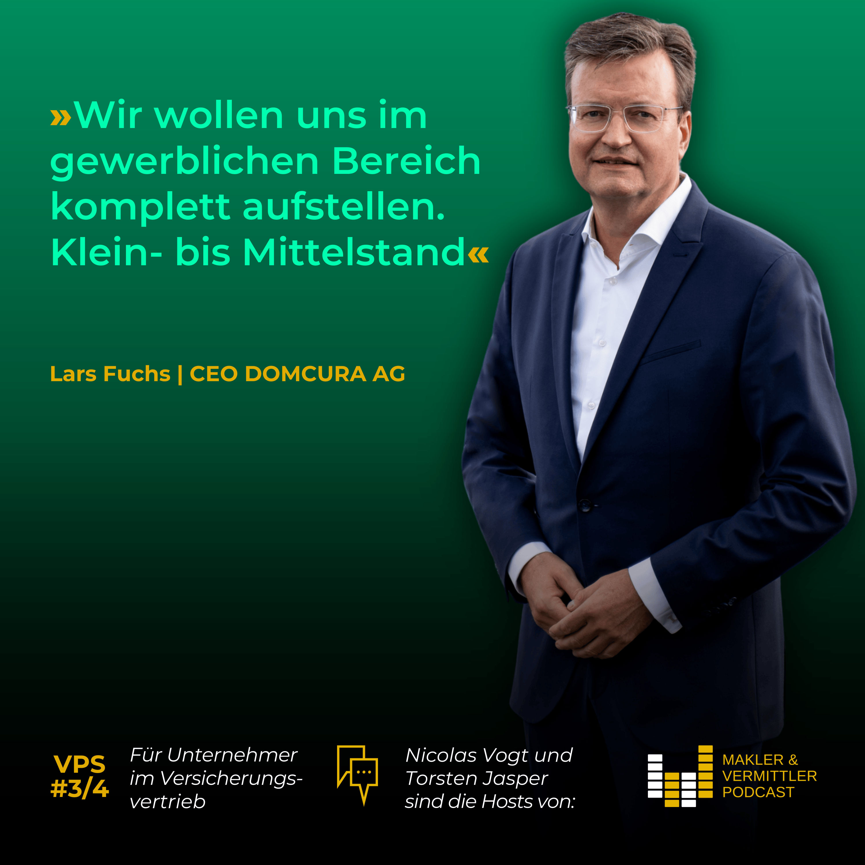 Neue Chancen im Mittelstand für Makler und Vermittler. DOMCURA setzt auf Gewerbeversicherungen