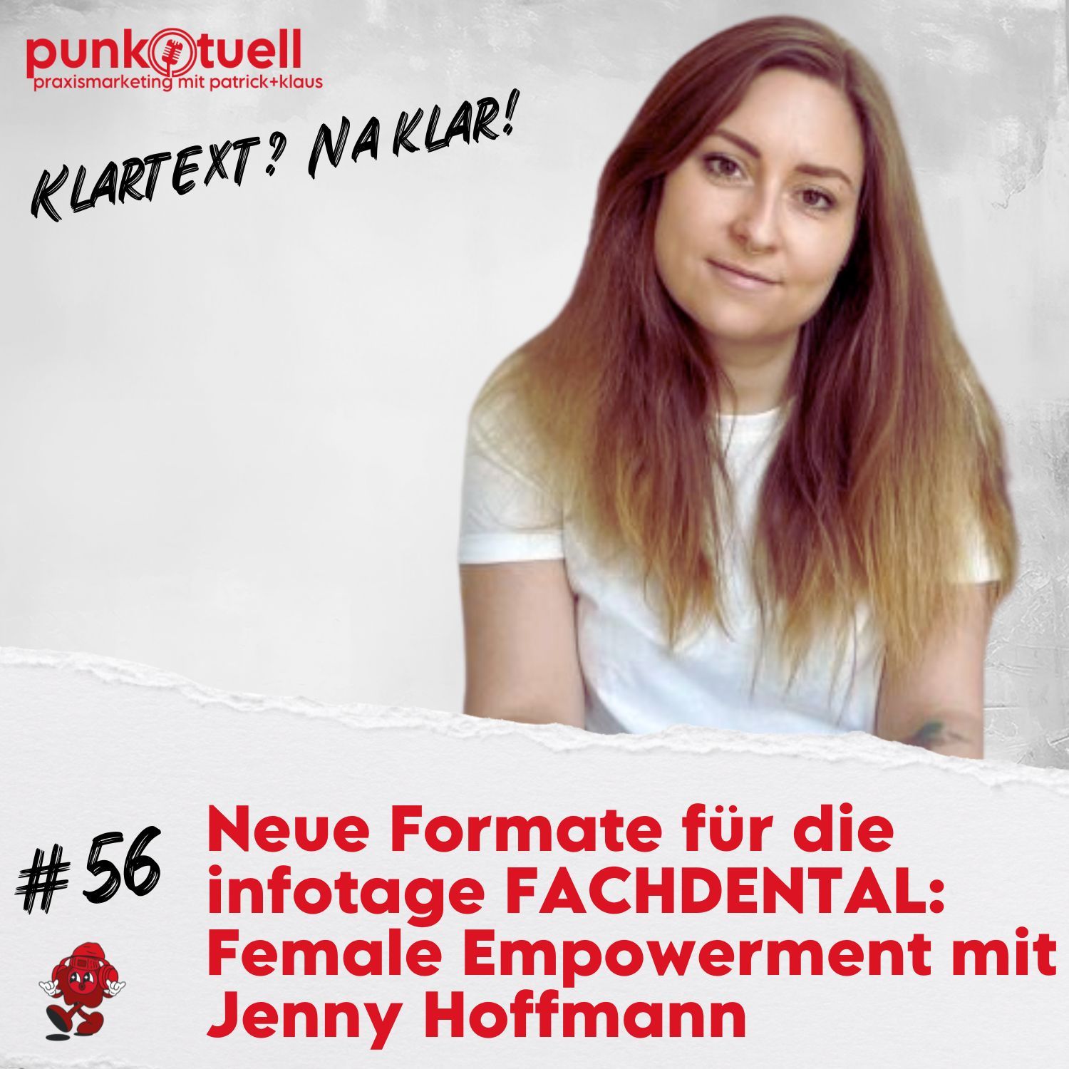 Neue Formate für die infotage FACHDENTAL: Female Empowerment mit Jenny Hoffmann | #56