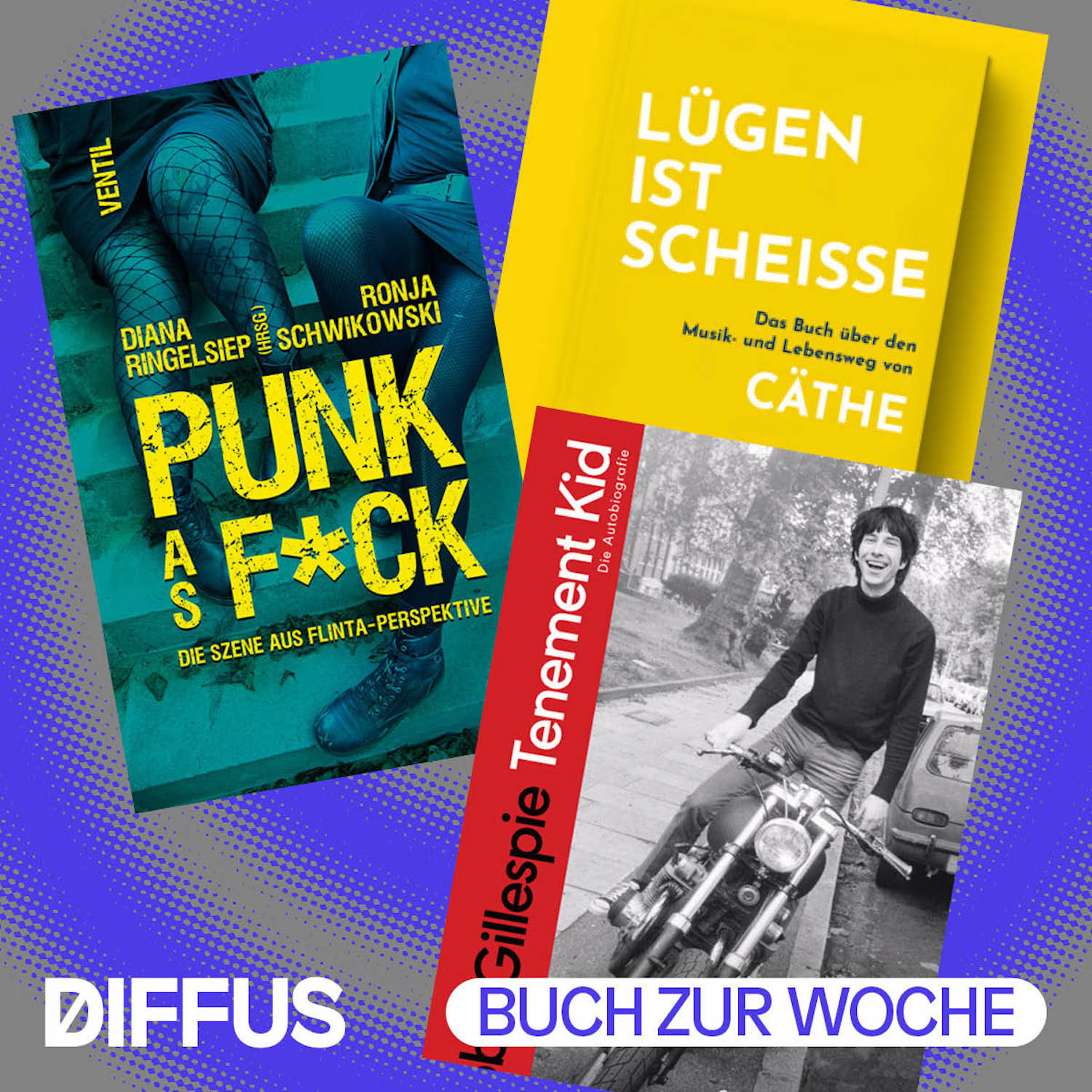 Neue Musikbücher über Primal Scream, Cäthe und Flintas, die „Punk as F*ck“ sind
