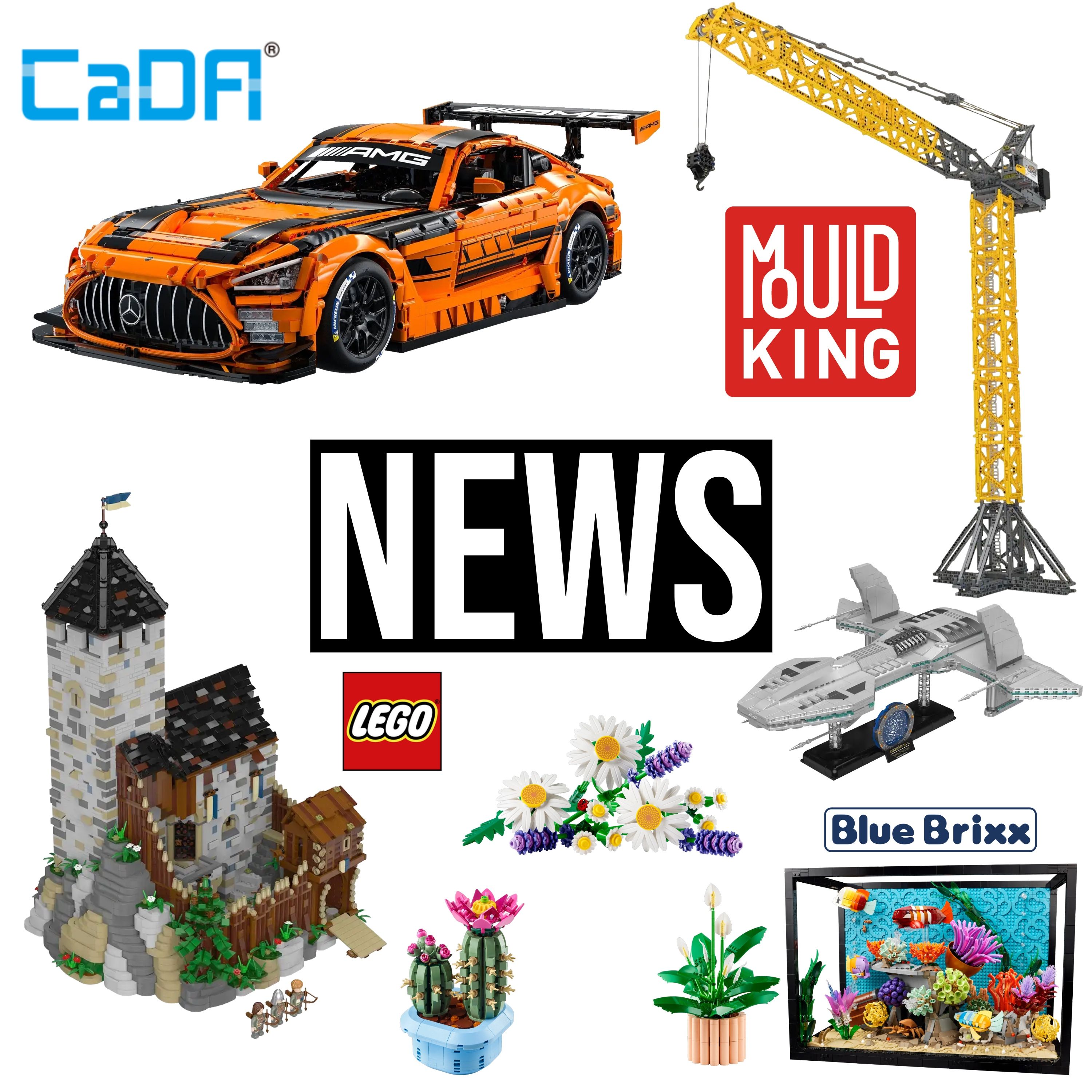 Neue Sets von BlueBrixx, LEGO, CaDA, Mould King und mehr | Klemmbaustein NEWS 238