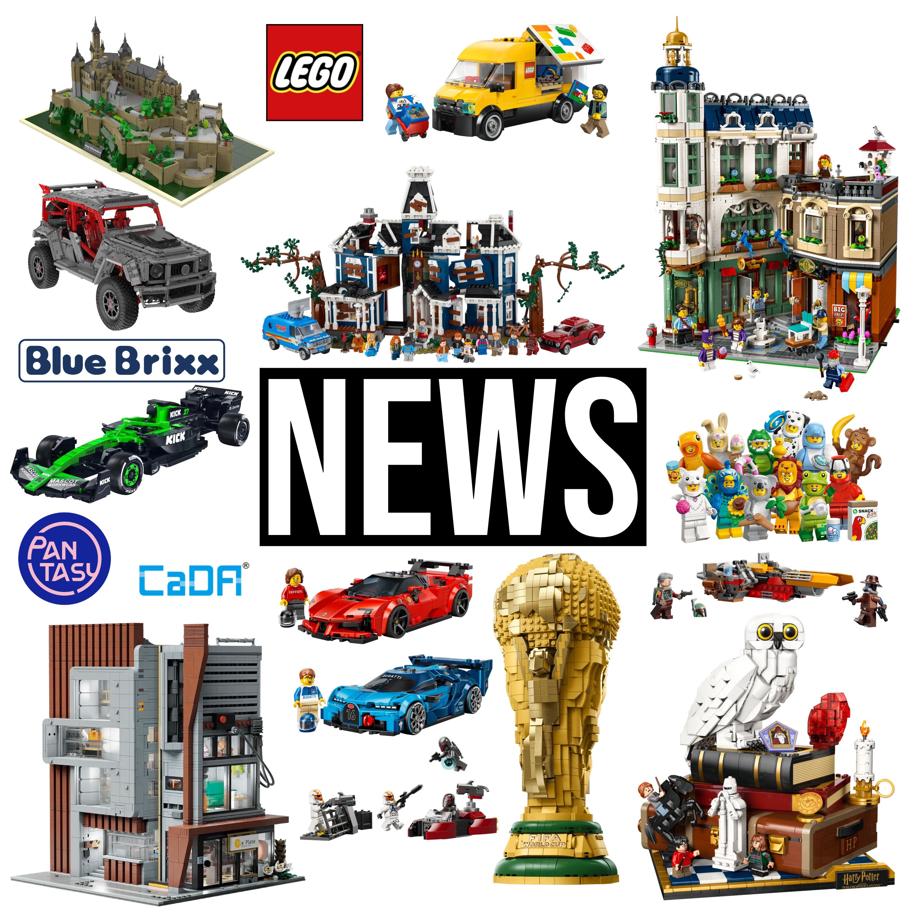 Neue Sets von BlueBrixx, LEGO, Cobi, CaDA. MOCs der Woche und mehr | Klemmbaustein NEWS 241
