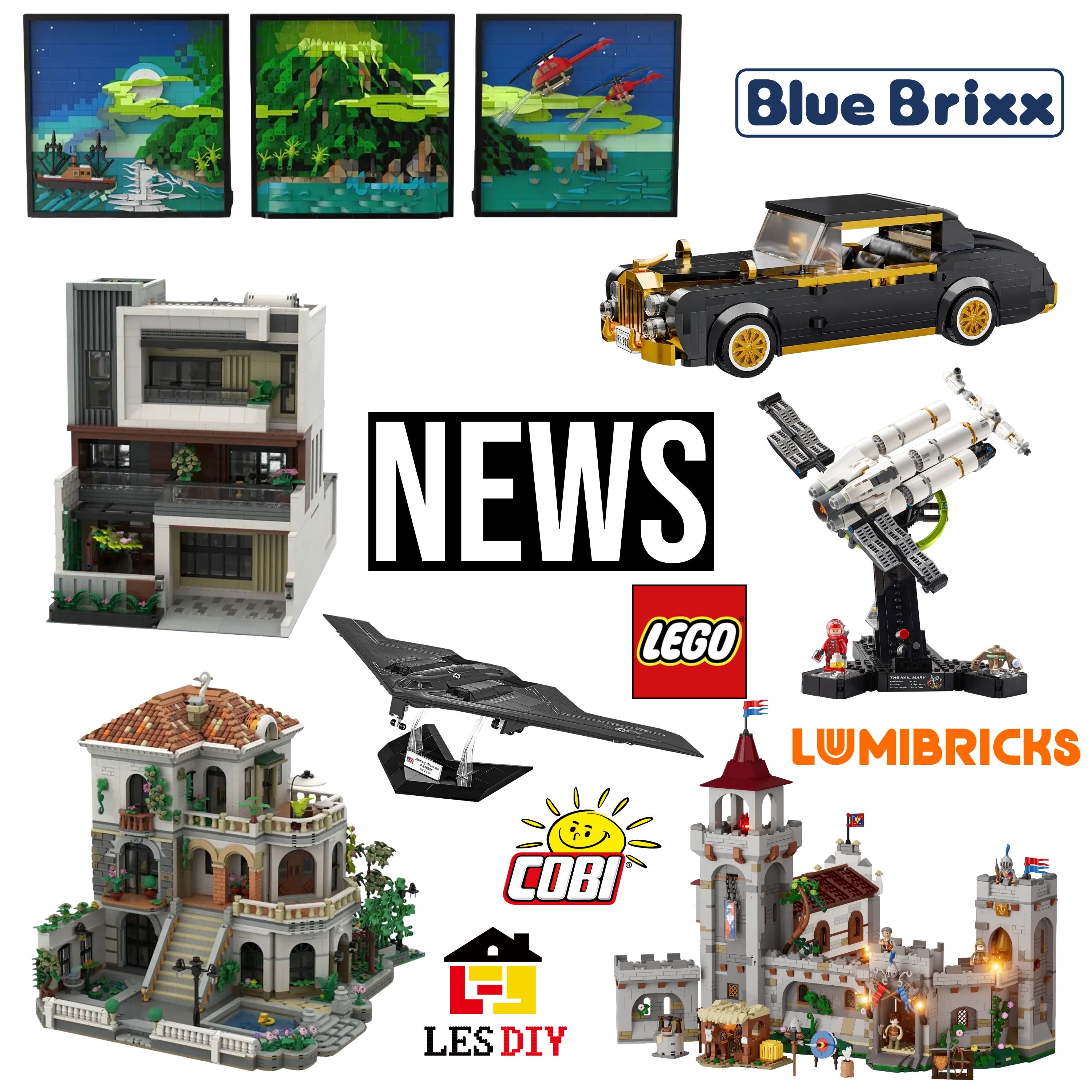 Neue Sets von BlueBrixx, LEGO, Cobi, CaDA und mehr | Klemmbaustein NEWS 249