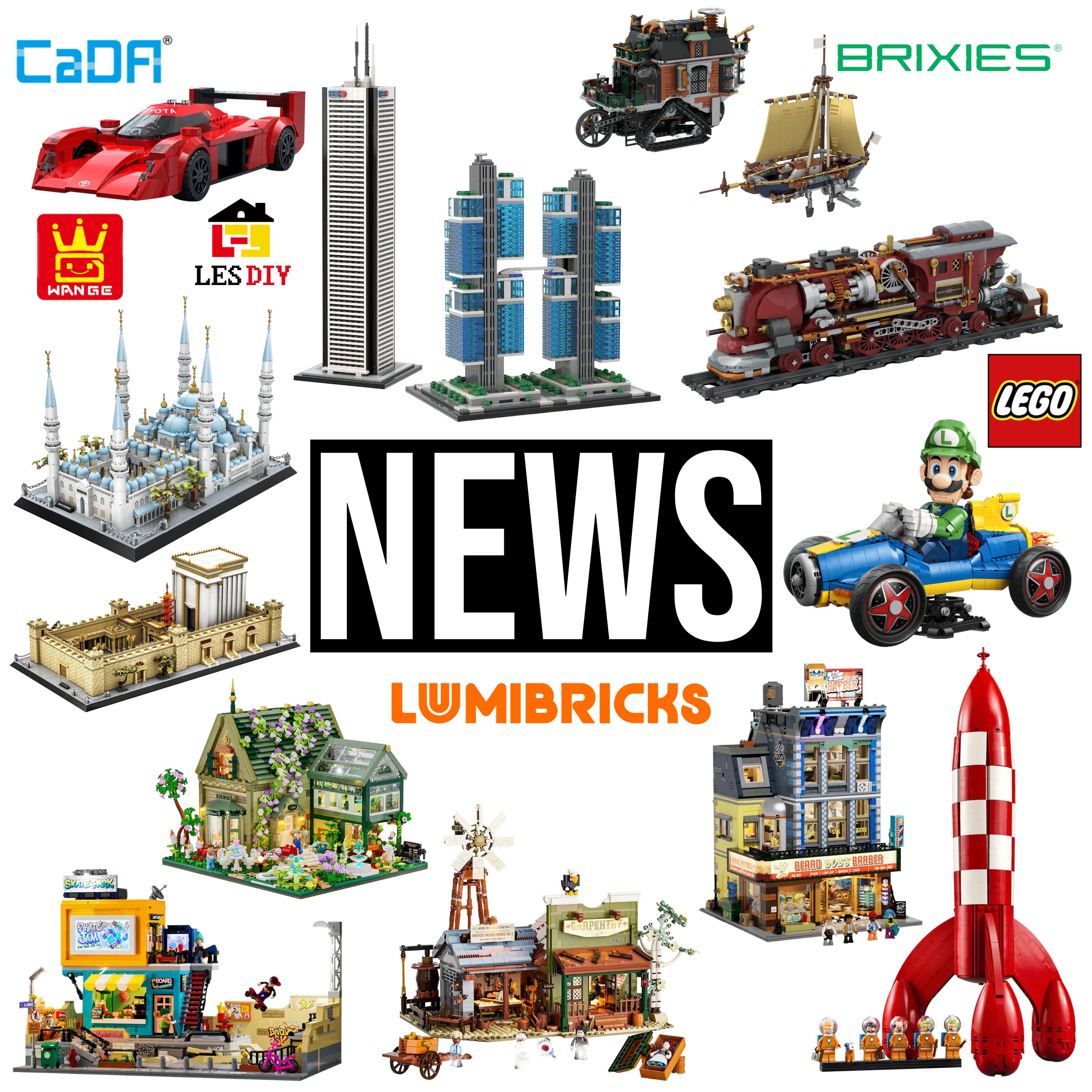 Neue Sets von BlueBrixx, LEGO, Cobi, CaDA und mehr | Klemmbaustein NEWS 254