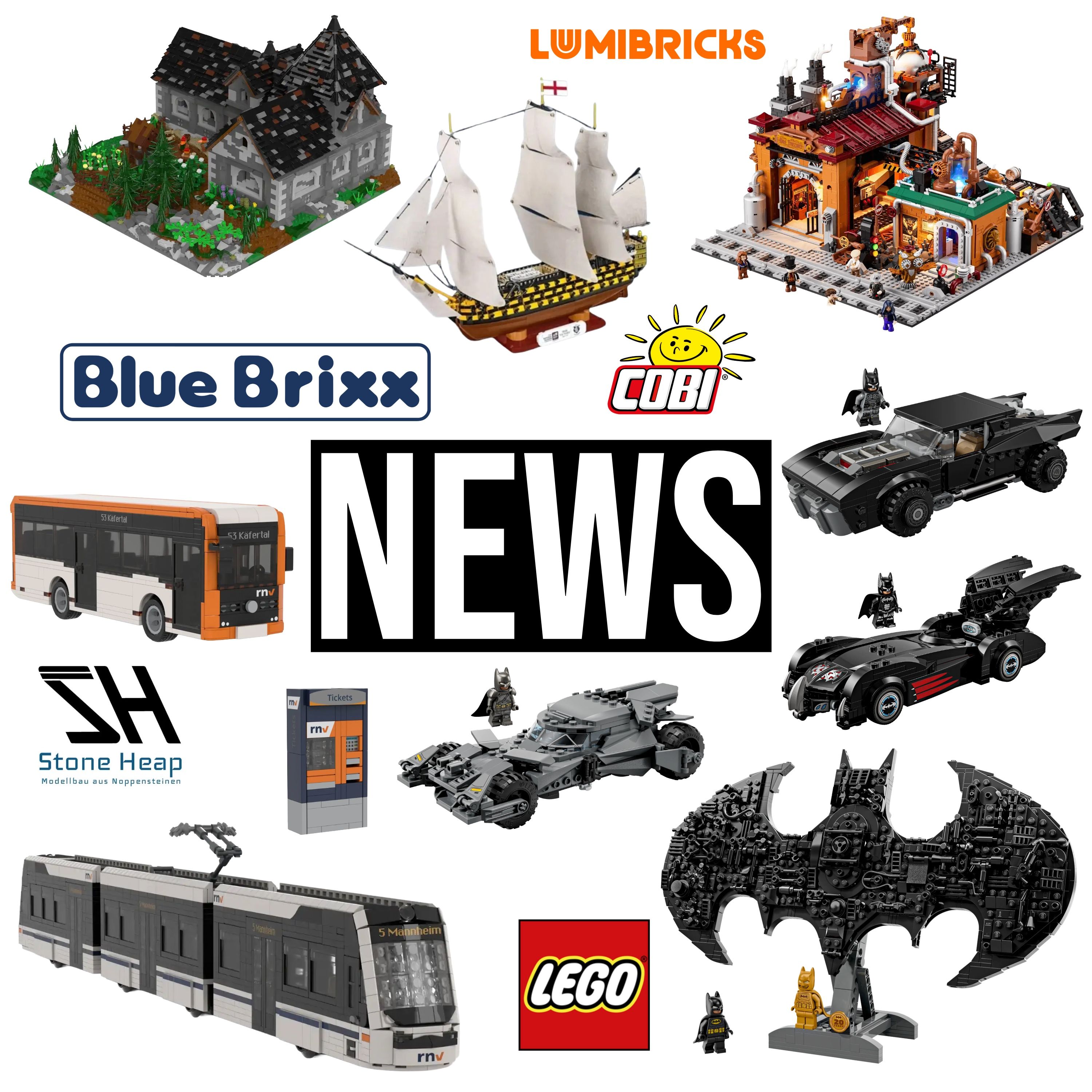Neue Sets von BlueBrixx, LEGO, Cobi, Lumibricks. MOCs der Woche und mehr | Klemmbaustein News 233