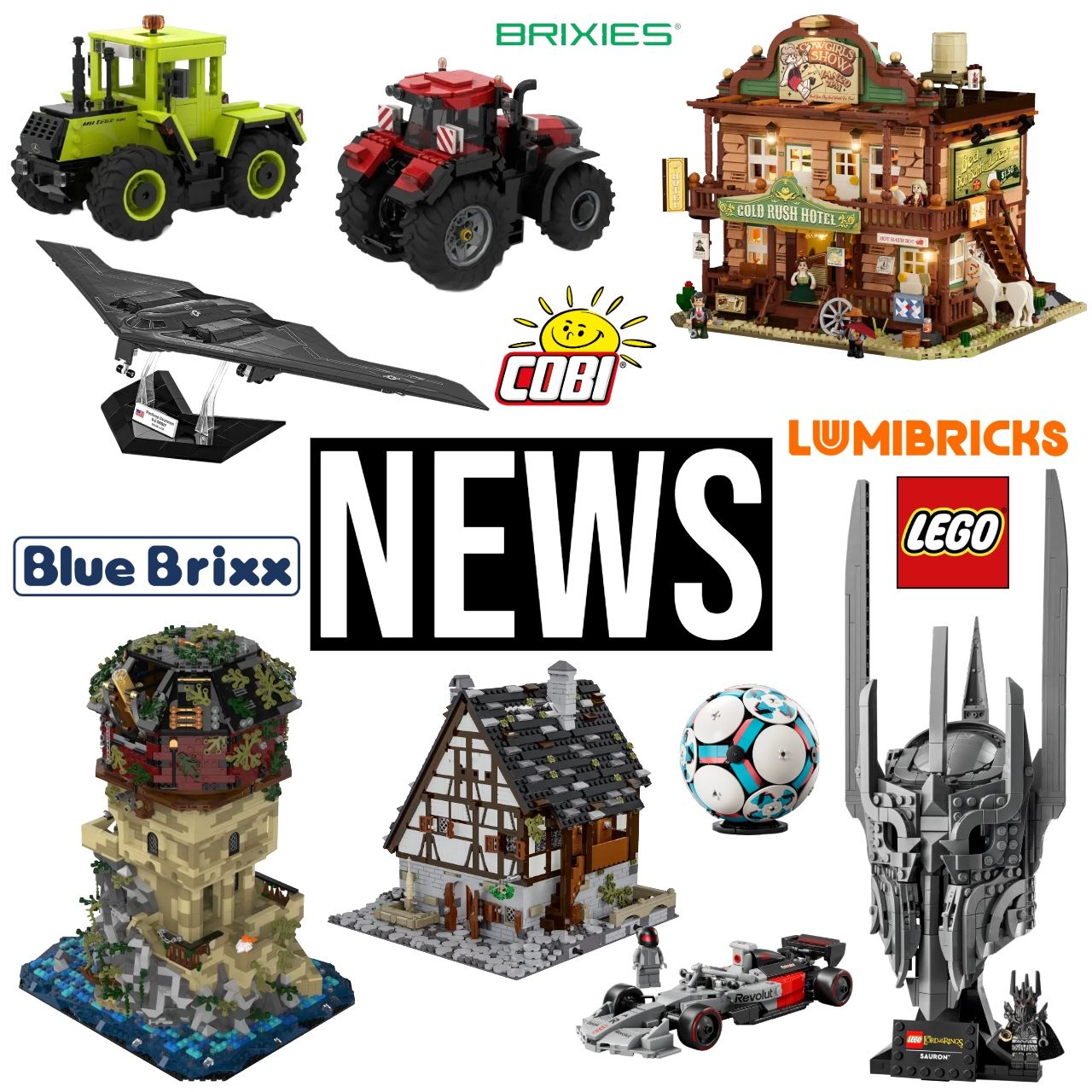 Neue Sets von BlueBrixx, LEGO, Cobi, Lumibricks. MOCs der Woche und mehr | Klemmbaustein NEWS 247