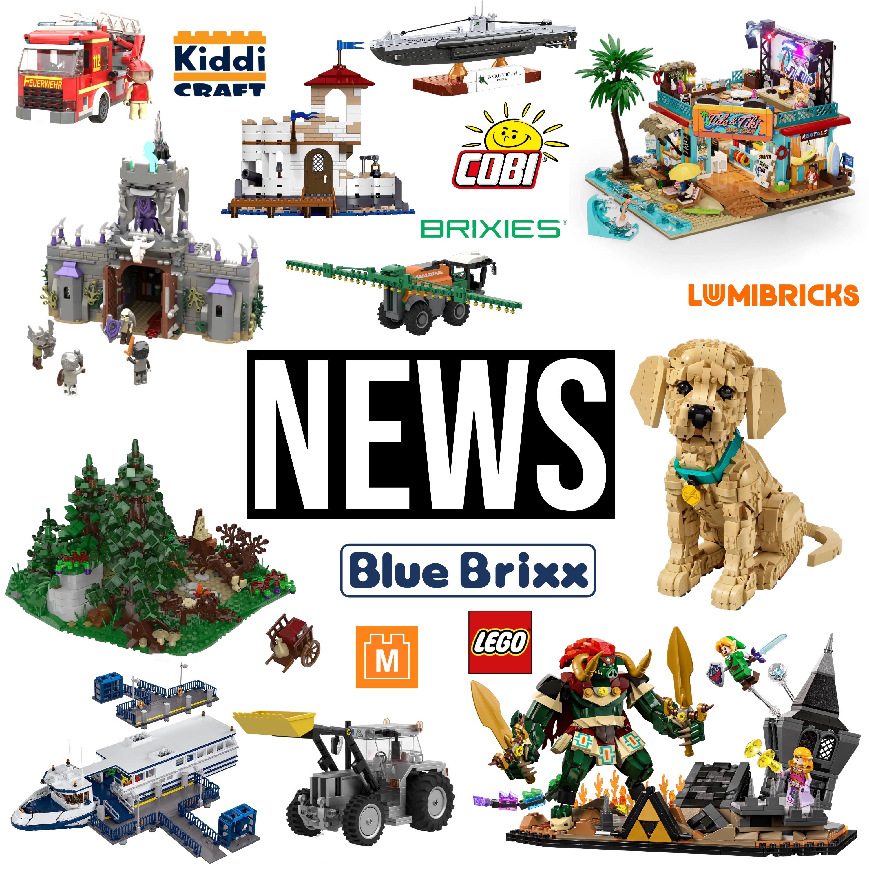 Neue Sets von BlueBrixx, LEGO, Cobi, Lumibricks und mehr | Klemmbaustein NEWS 246