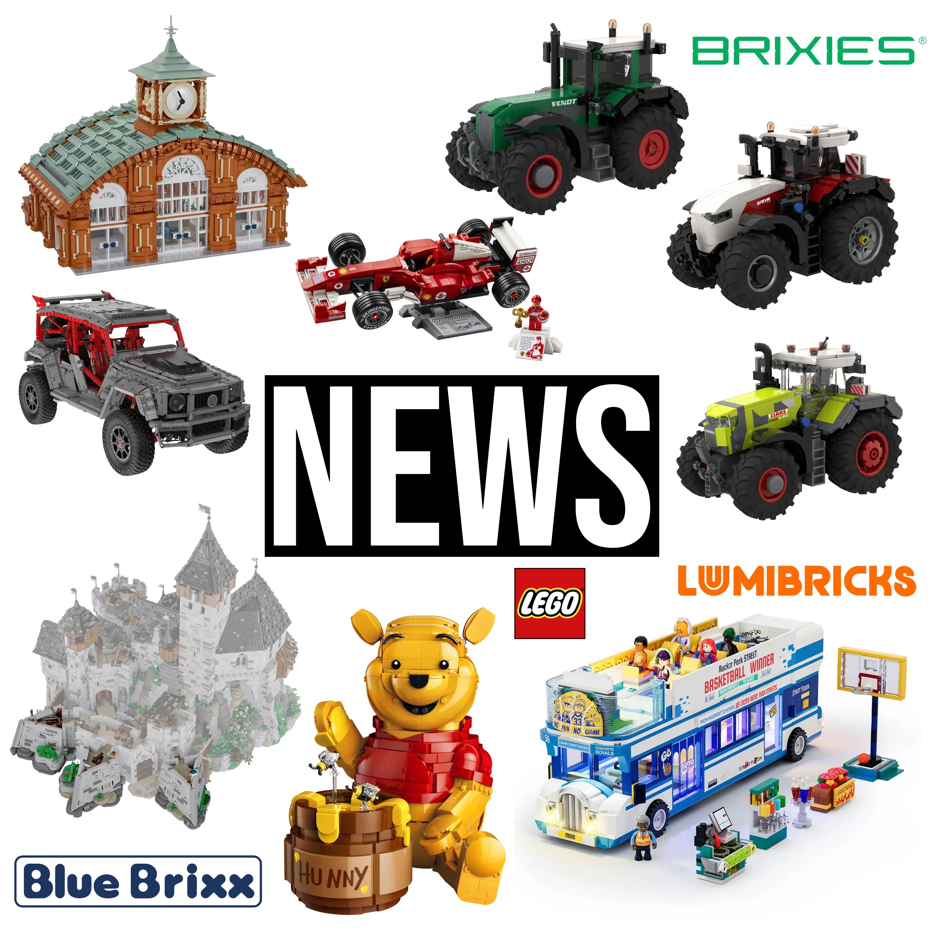 Neue Sets von BlueBrixx, LEGO, Cobi, Lumibricks und mehr | Klemmbaustein NEWS 248