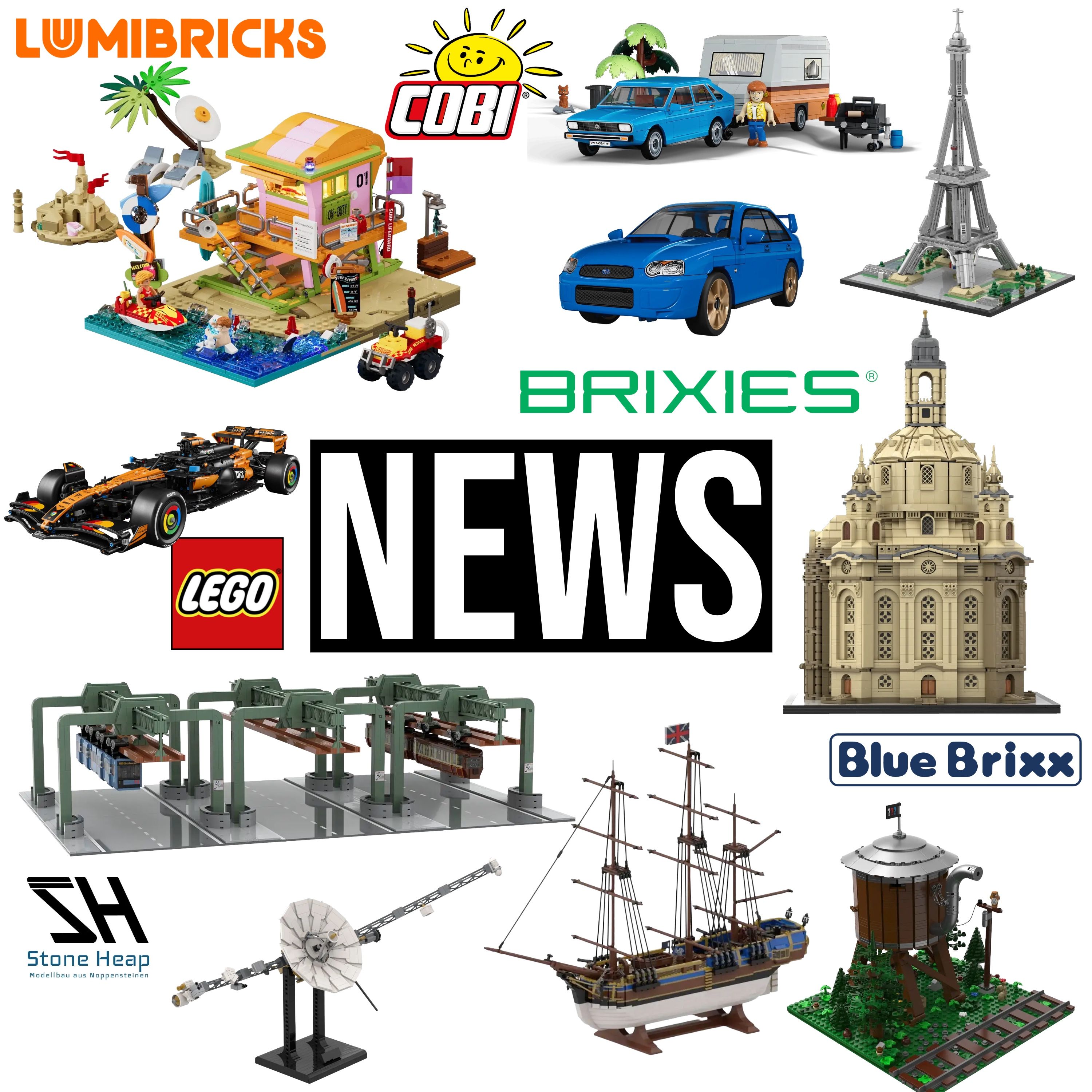 Neue Sets von BlueBrixx, LEGO, Cobi, Lumibricks und mehr | Klemmbaustein NEWS 251
