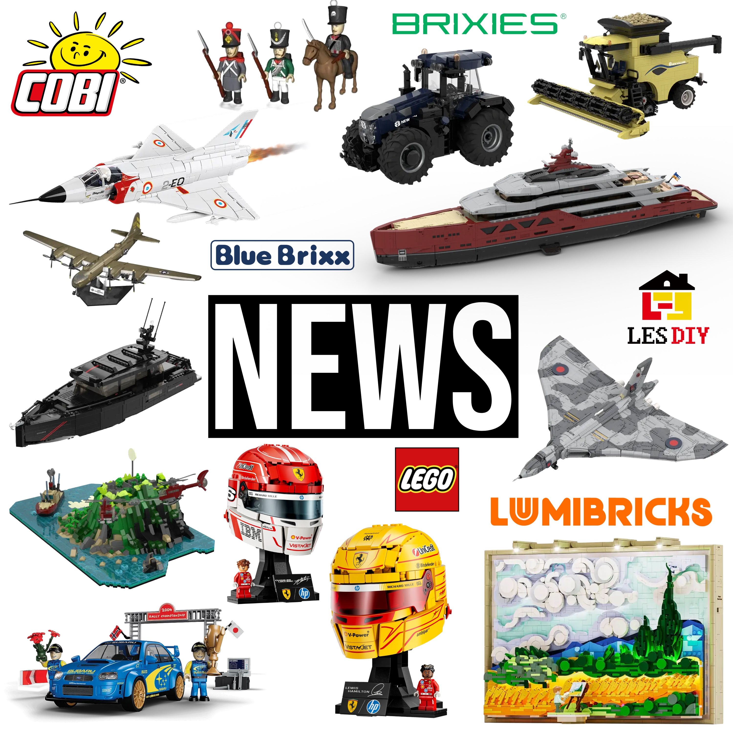 Neue Sets von BlueBrixx, LEGO, Cobi, Lumibricks und mehr | Klemmbaustein NEWS 253