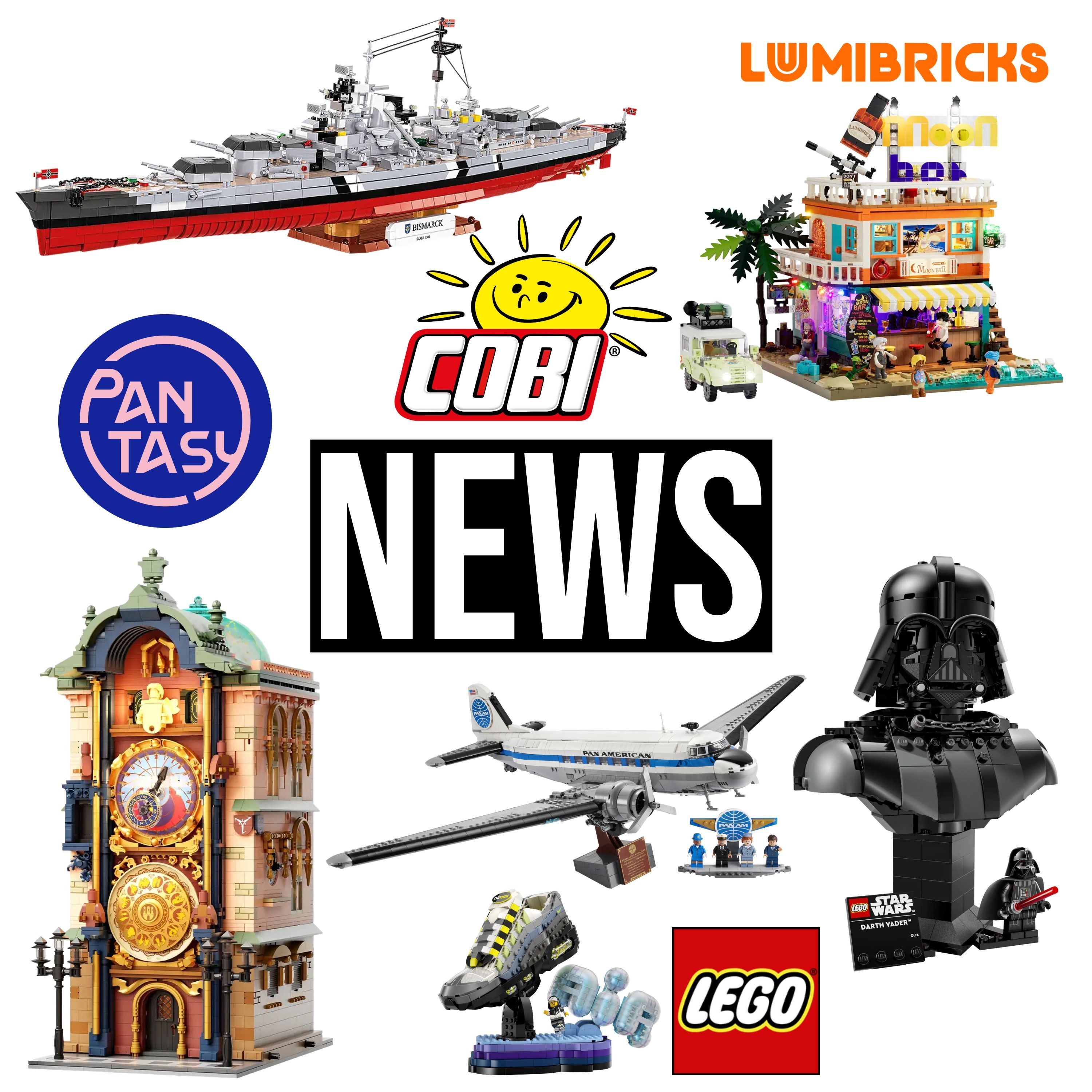 Neue Sets von BlueBrixx, LEGO, Cobi, Lumibricks und mehr | Klemmbaustein NEWS 255