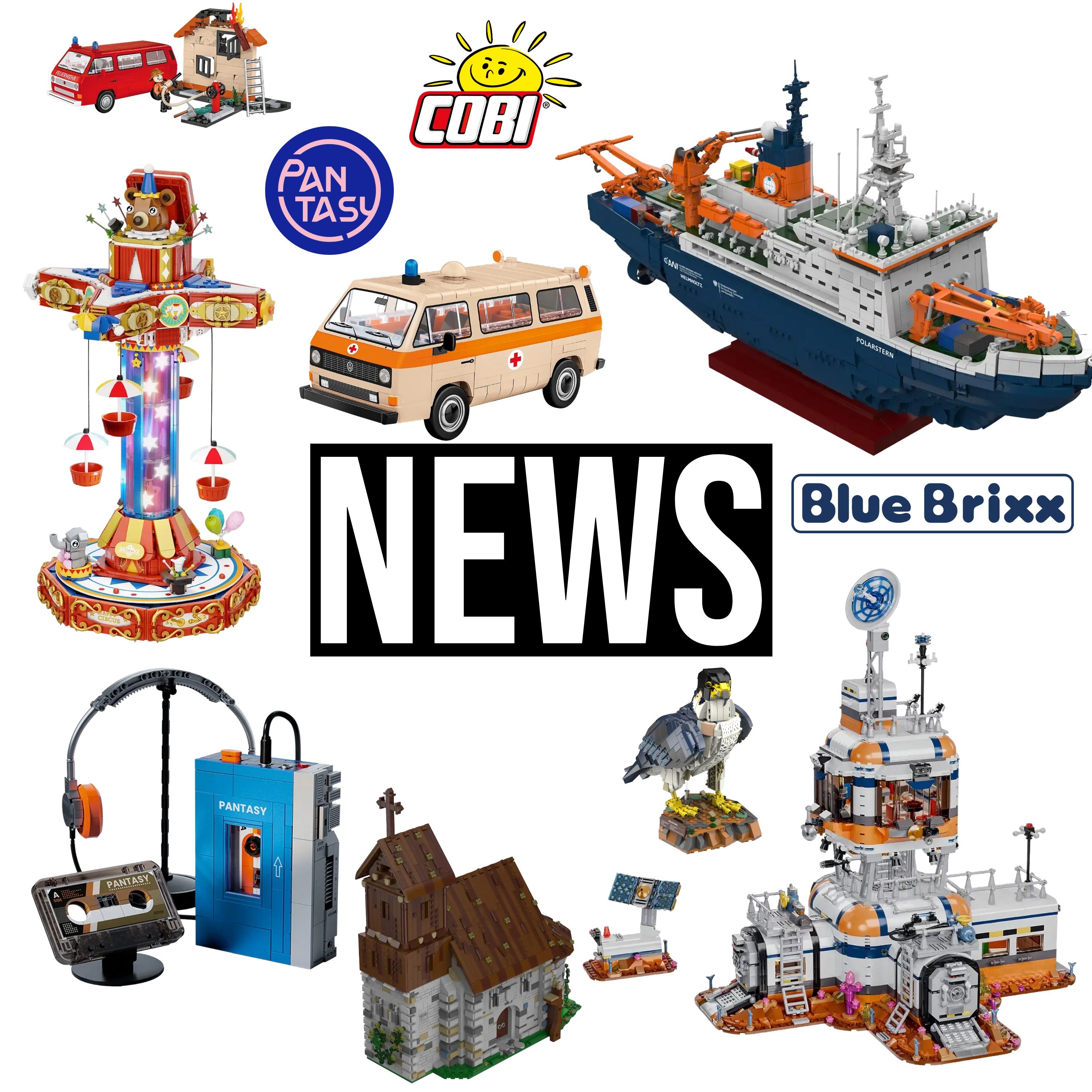 Neue Sets von BlueBrixx, LEGO, Cobi, Pantasy. MOCs der Woche und mehr | Klemmbaustein NEWS 244