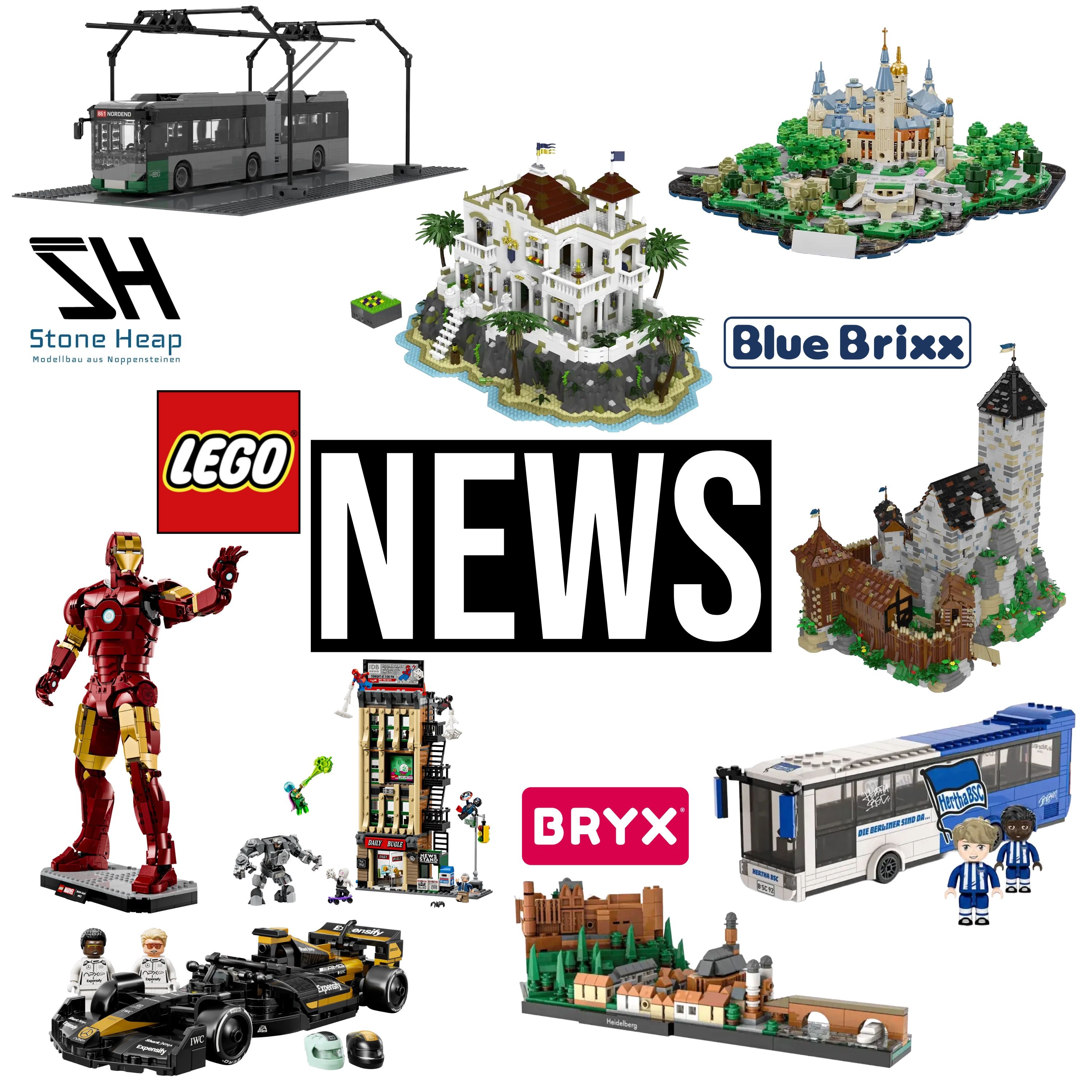 Neue Sets von BlueBrixx, LEGO, Pantasy, BRYX und mehr | Klemmbaustein NEWS 236