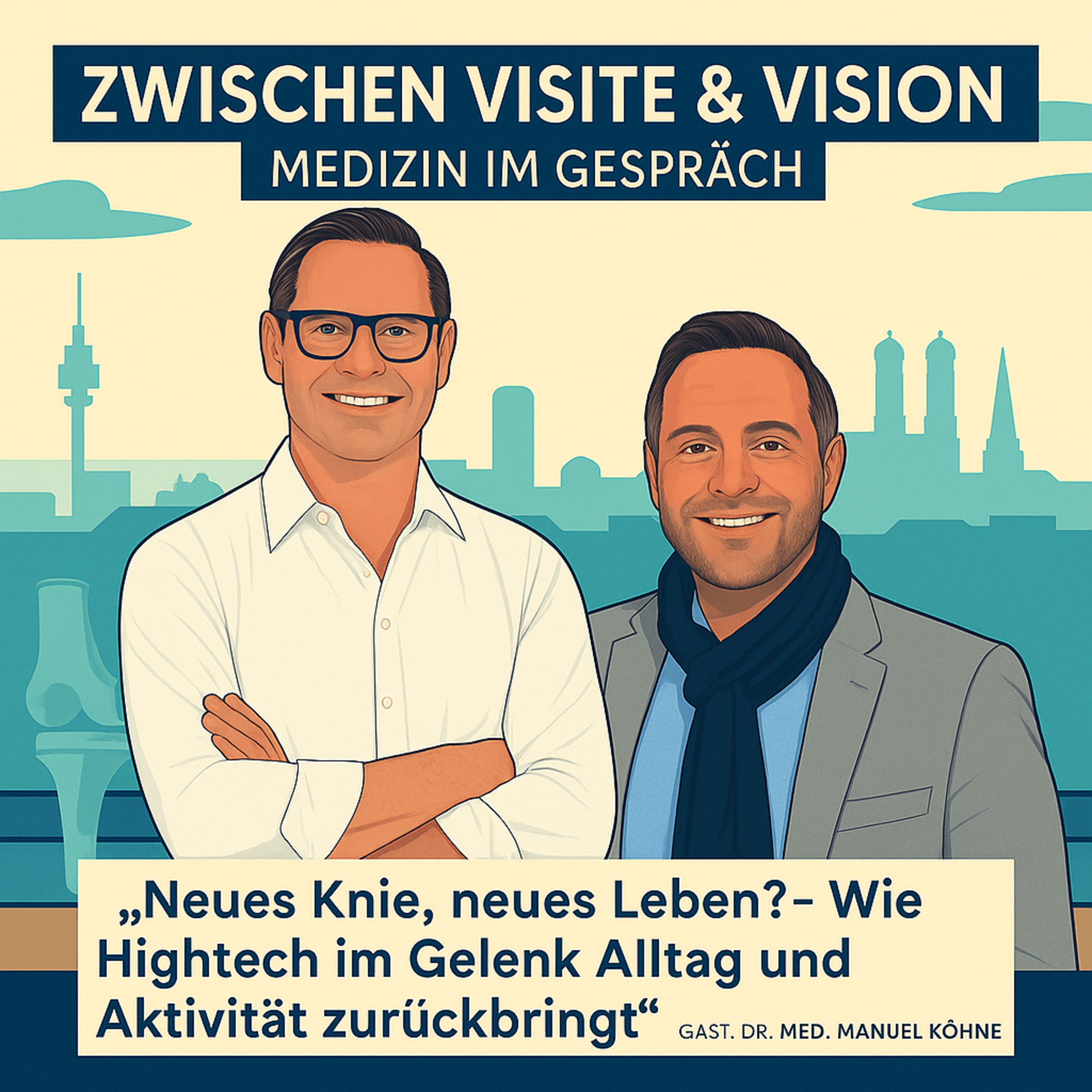 Neues Knie, neues Leben? – Wie Hightech im Gelenk Alltag und Aktivität zurückbringt" mit Dr. med. Manuel Köhne