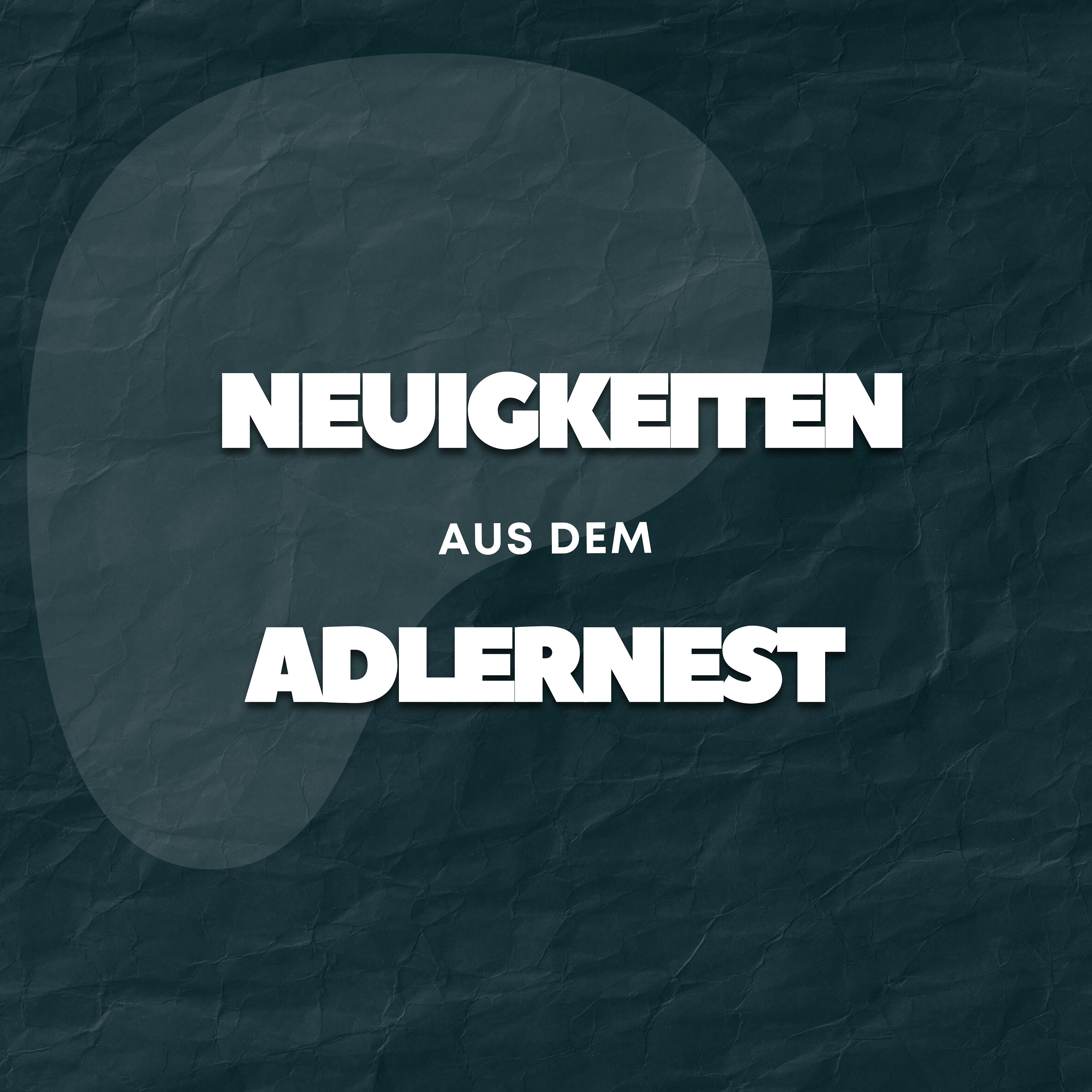 Neuigkeiten aus dem Adlernest - Audio Adlernest (#039)