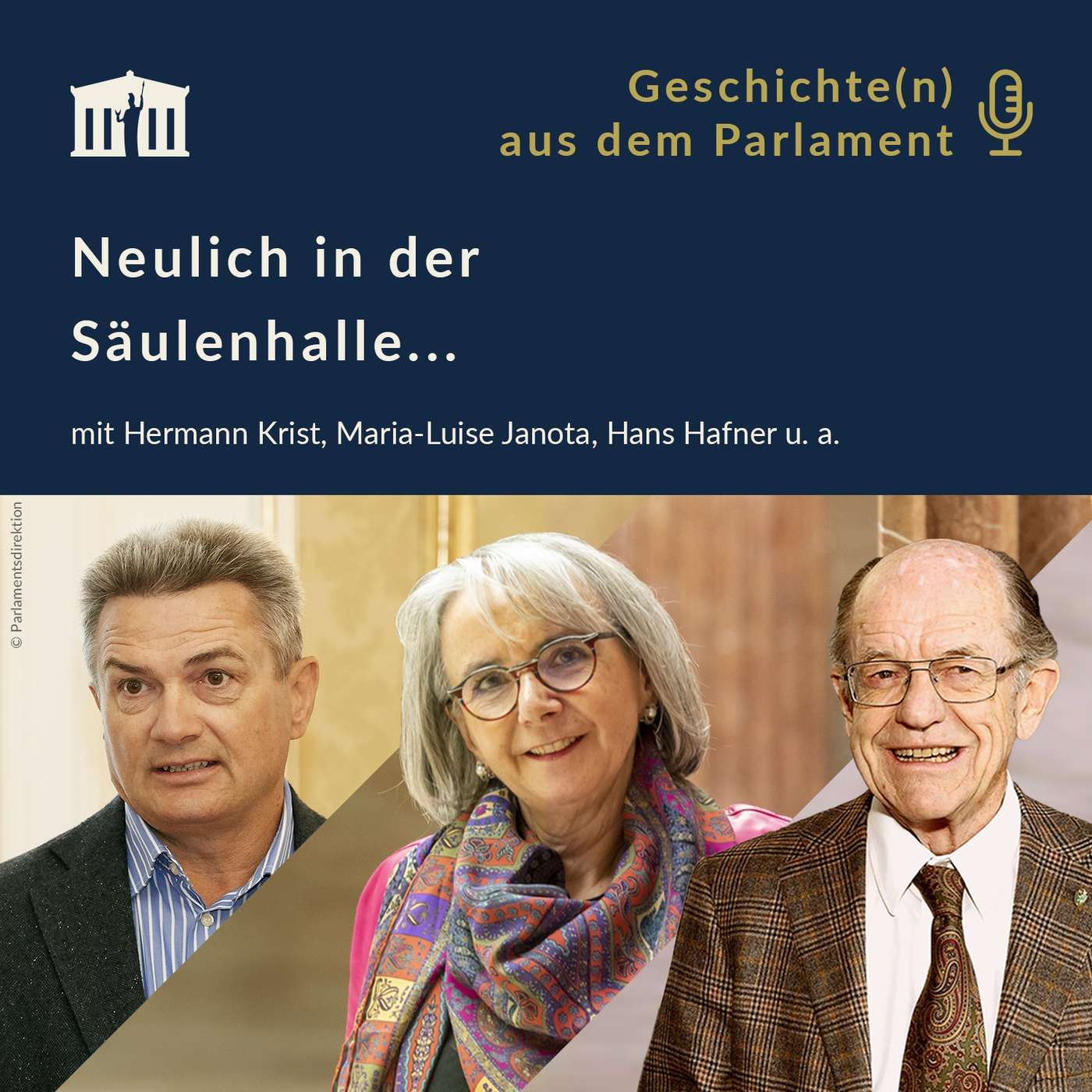 Neulich in der Säulenhalle…