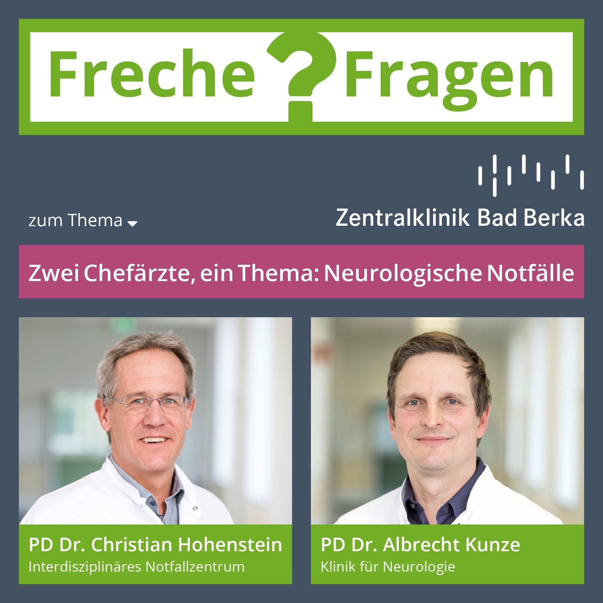 Neurologische Symptome: Manchmal zählt jede Minute