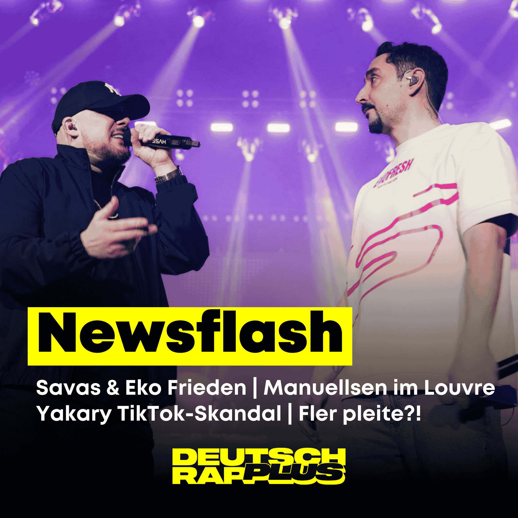 Newsflash 🚨 Kool Savas & Eko Fresh Gänsehaut-Moment | Manuellsen im Louvre | Yakary profitiert von Cringe-Reaction
