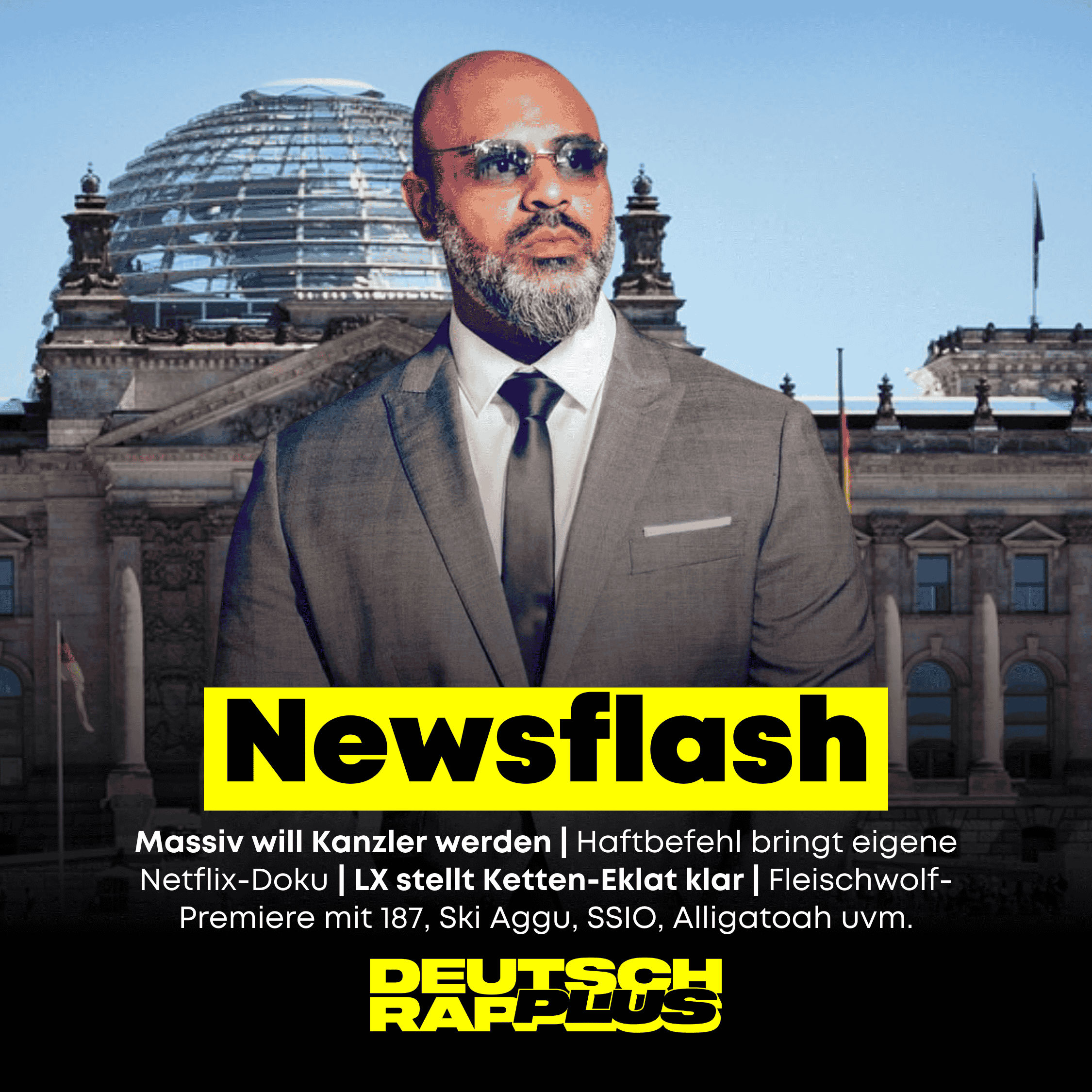 Newsflash 🚨 Massiv bald Bundeskanzler?! | Haftbefehls eigene Netflix-Doku | Aufklärung zu LX-Ketten-Eklat | Fleischwolf
