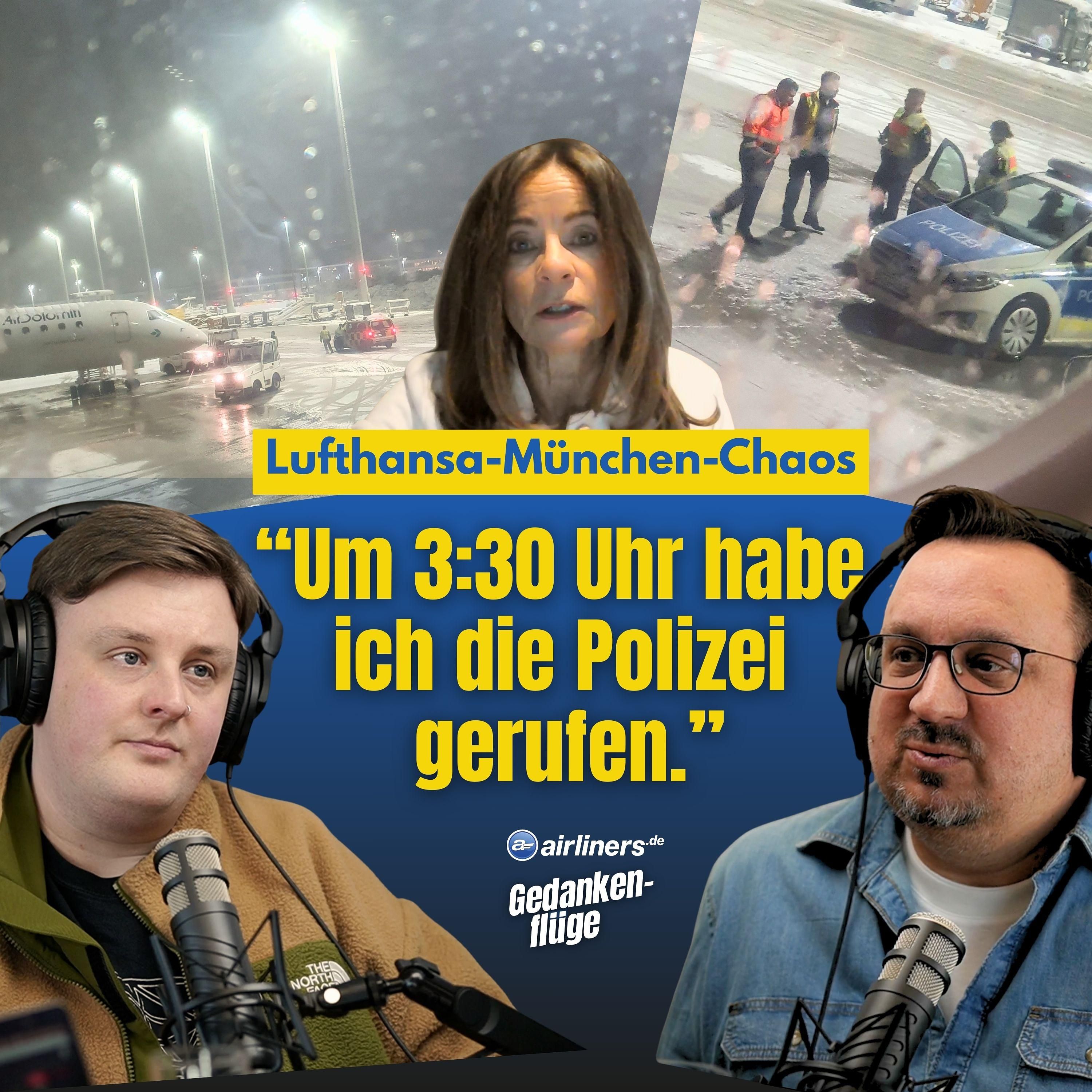 „Niemand hat uns gesagt, was los ist" – München, Lufthansa: Nacht im Flugzeug