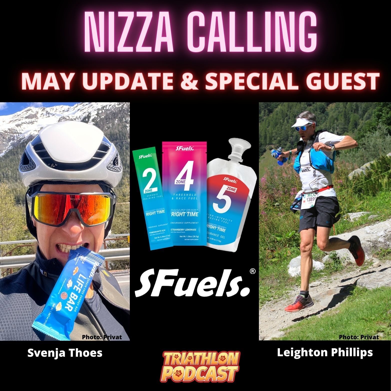 Nizza Calling - May Update mit Special Guest Leighton Phillips von SFuels zum Thema Ernährung