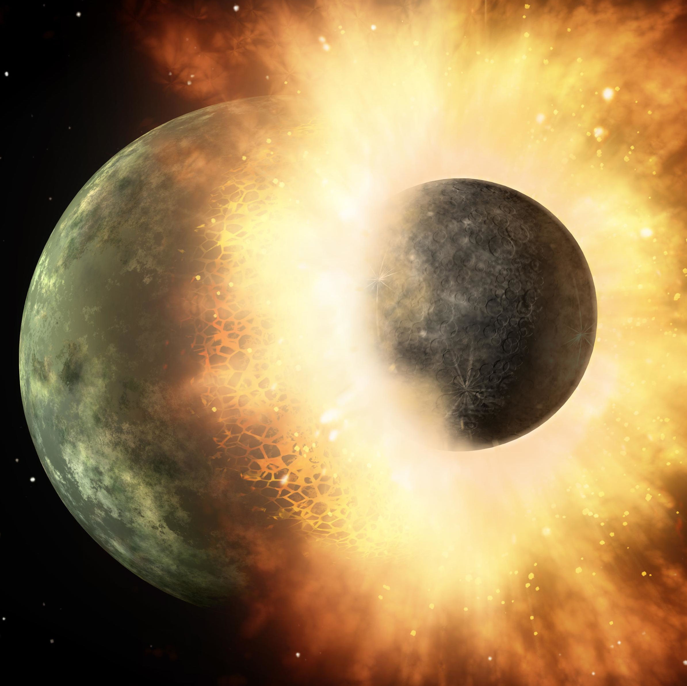 Nizza-Modell: Chaos zwischen jungen Planeten