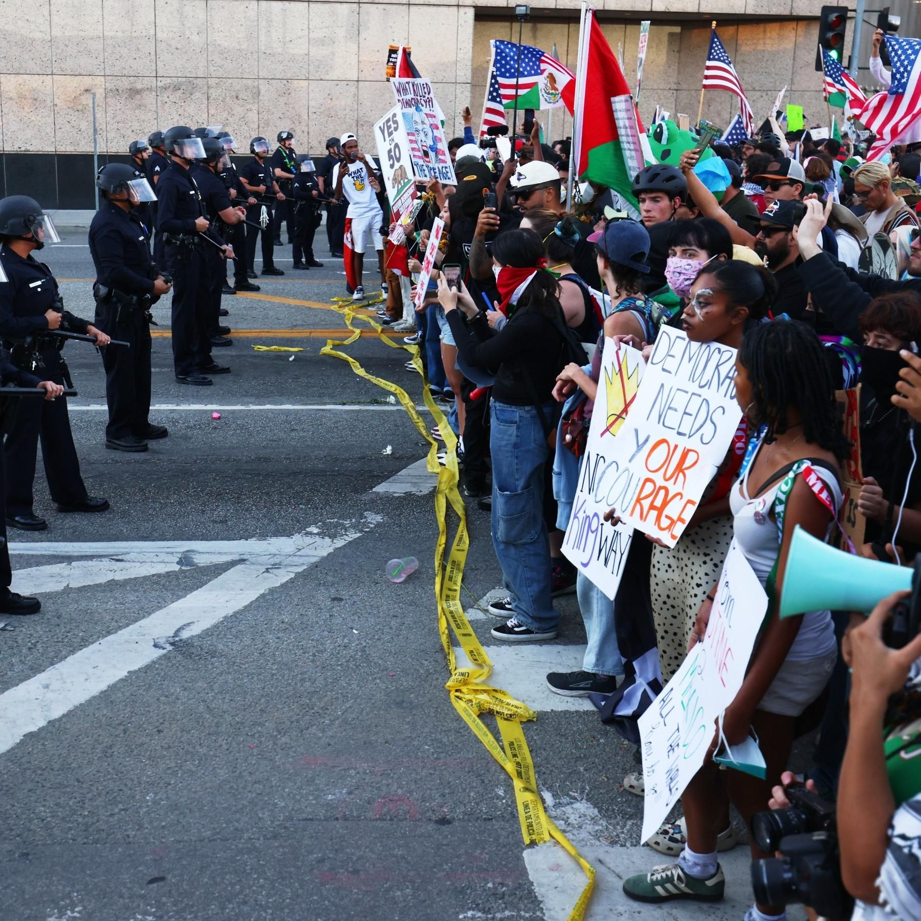 "No Kings"-Proteste: Amerikaner gehen gegen Trump auf die Straße