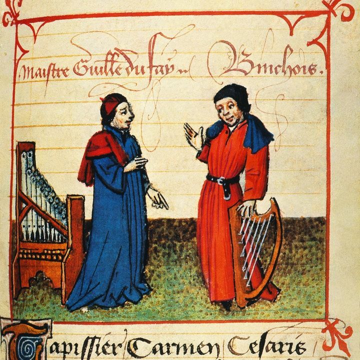 Notenschlüssel - Dufay: Florentiner Domweih-Motette