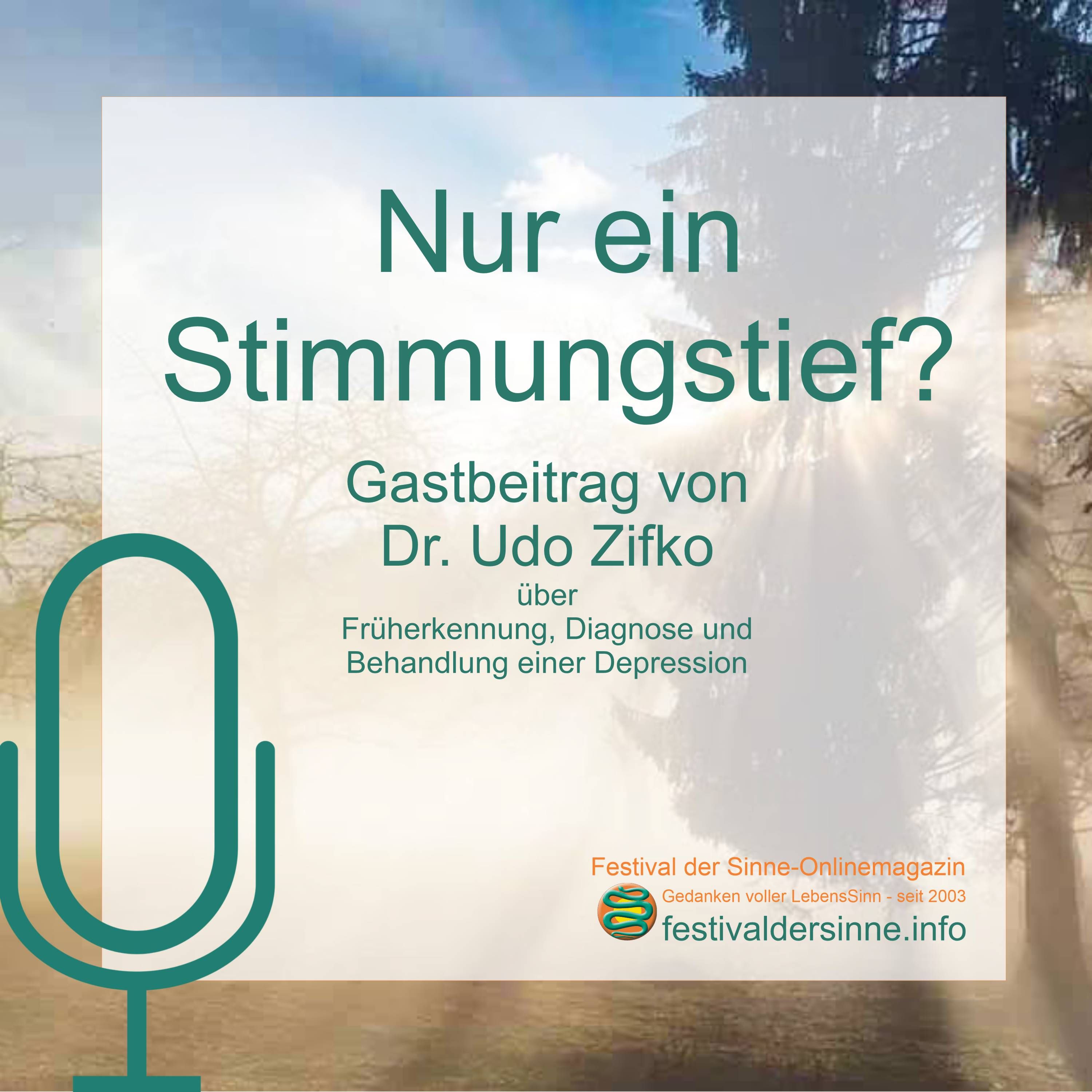 Nur ein Stimmungstief? Früherkennung, Diagnose und Behandlung einer Depression