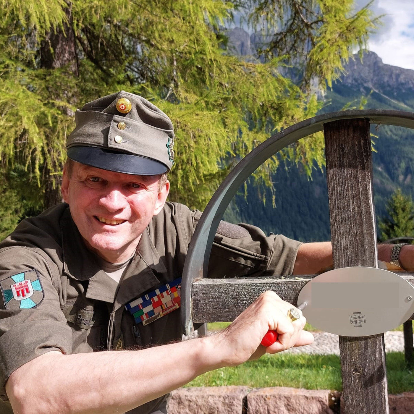 Oberst Erwin Fitz: Friedensarbeit Schwarzes Kreuz Vorarlberg