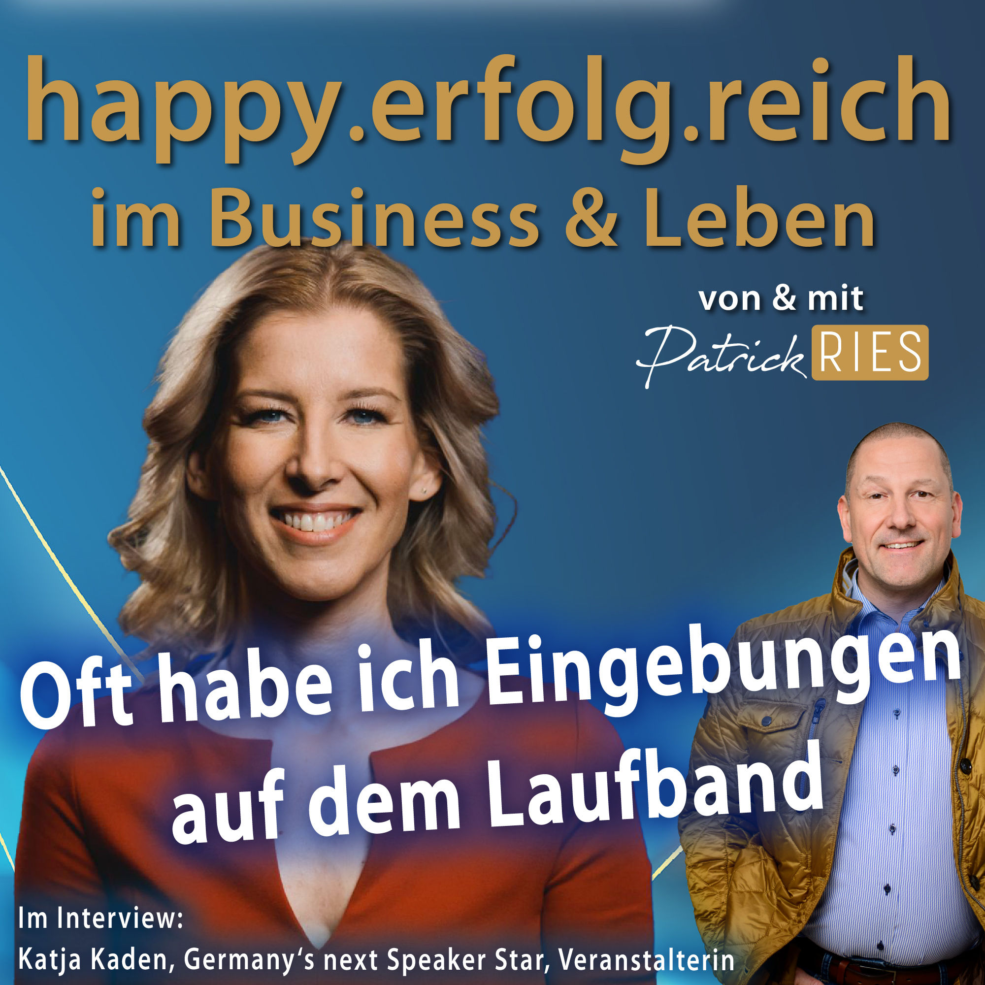 Oft habe ich Eingebungen auf dem Laufband