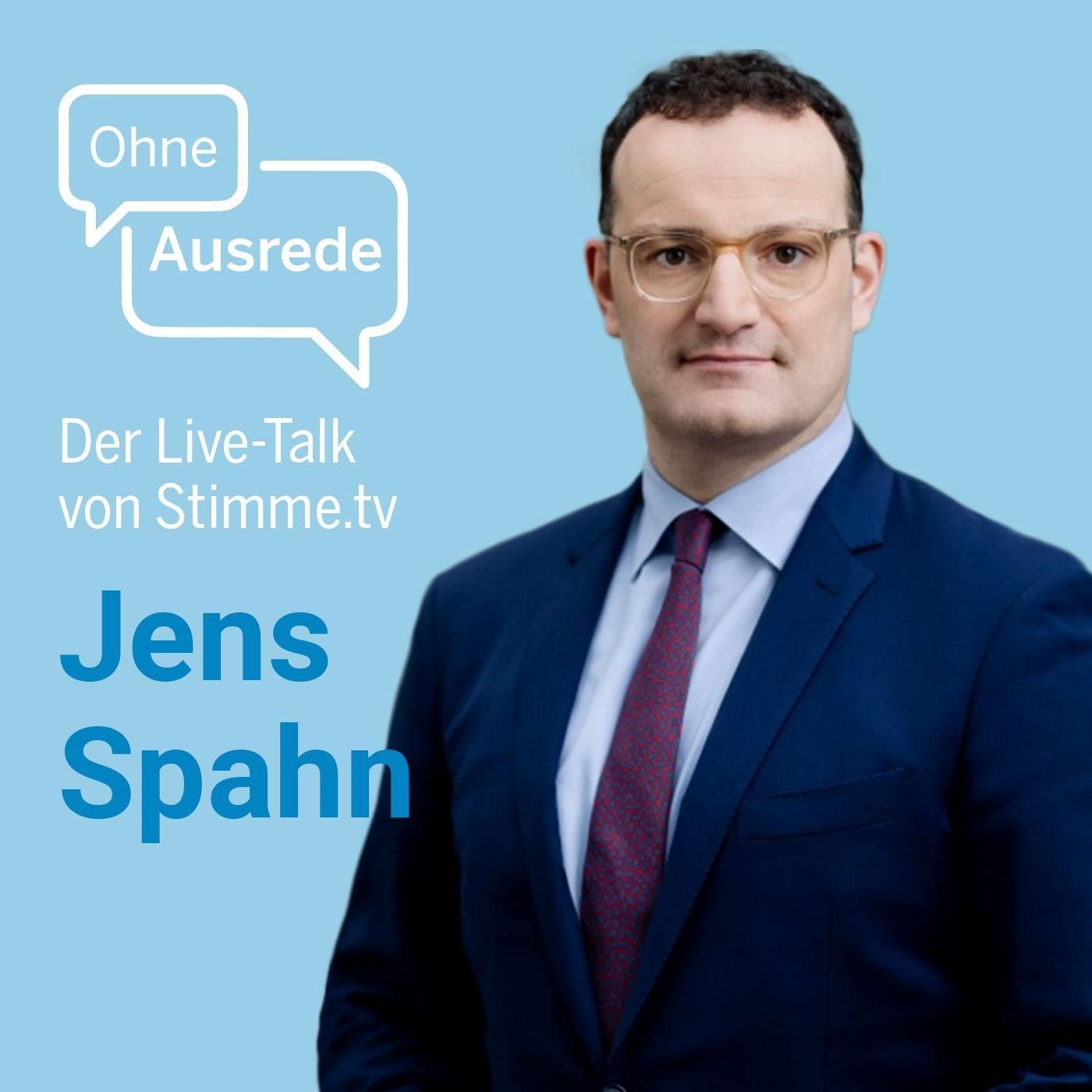 Ohne Ausrede - der Live-Talk mit Jens Spahn