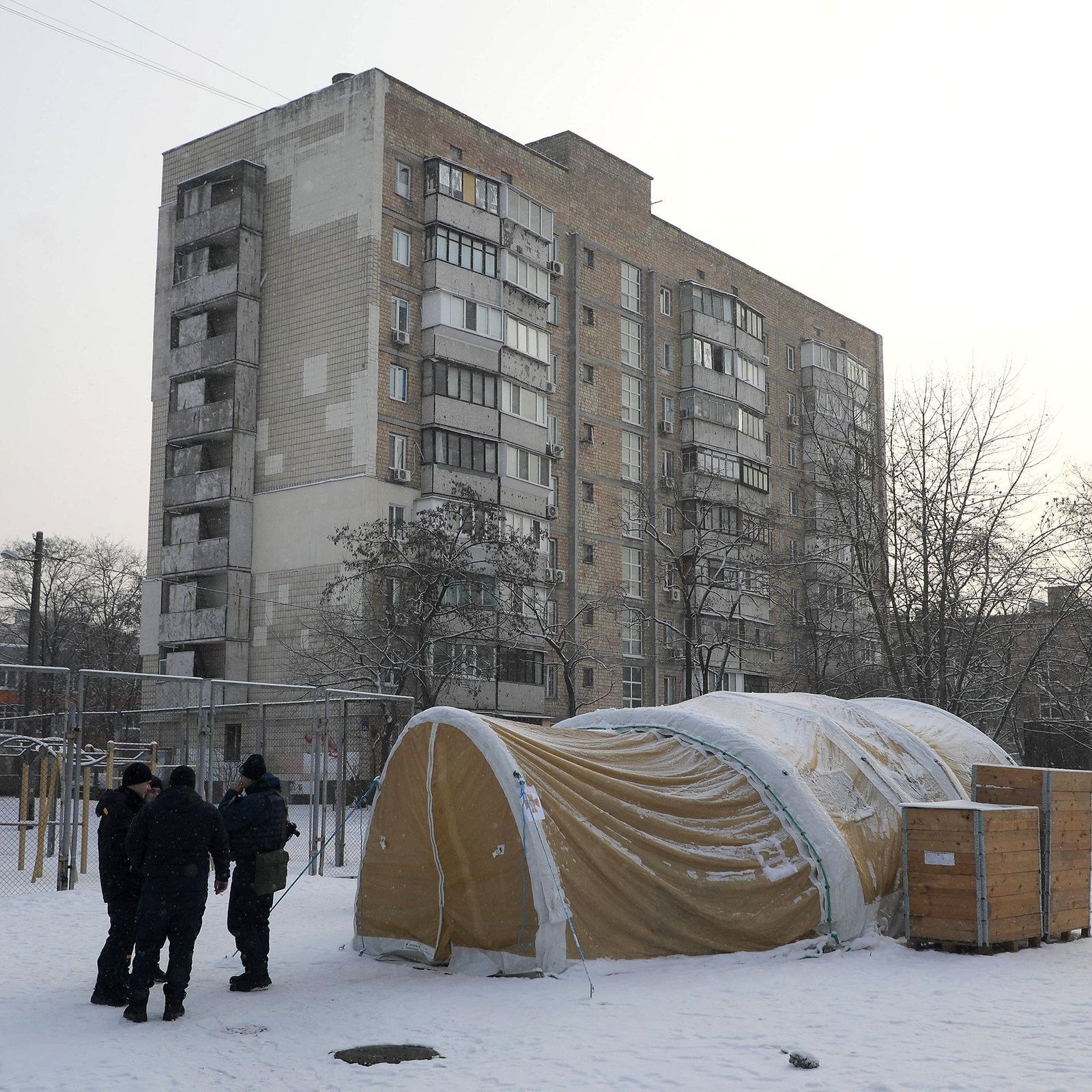 Ohne Heizung, Strom, Wasser: Kriegswinter in der Ukraine