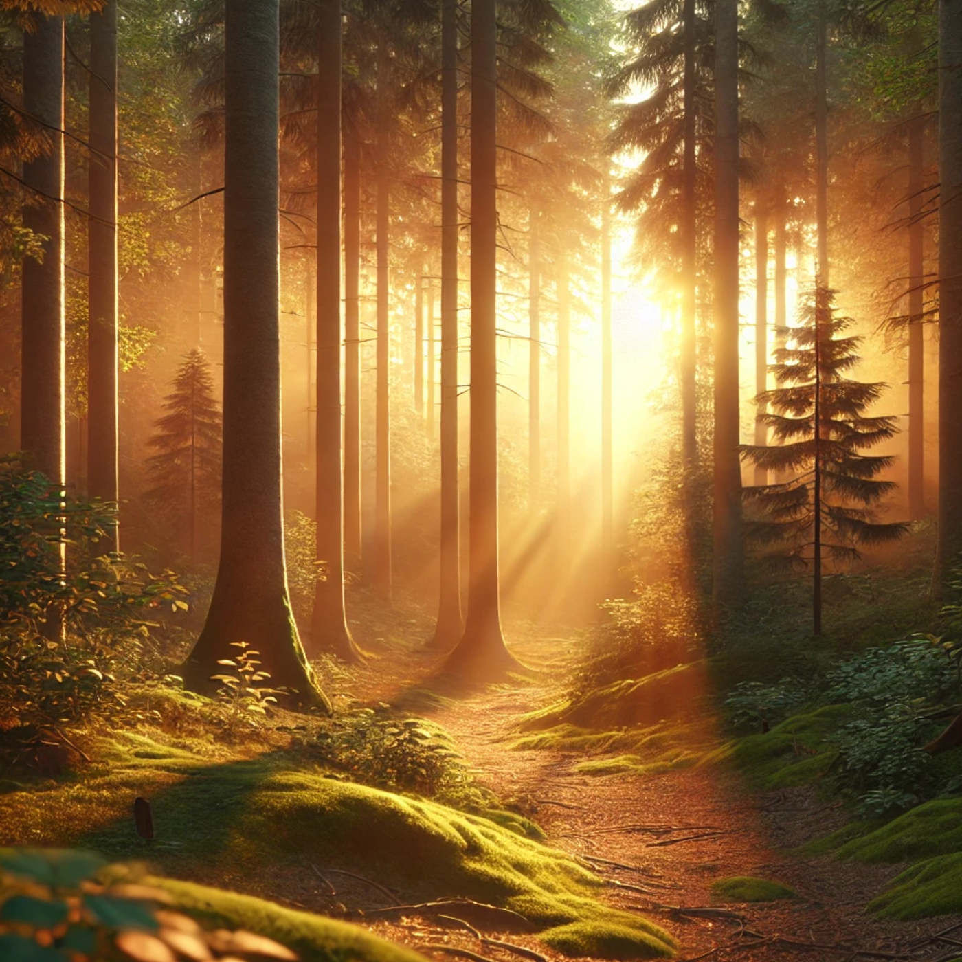 (ohne Musik) Fr, 19.12. Entspannt einschlafen - Der Sonnenuntergang hinter den Bäumen