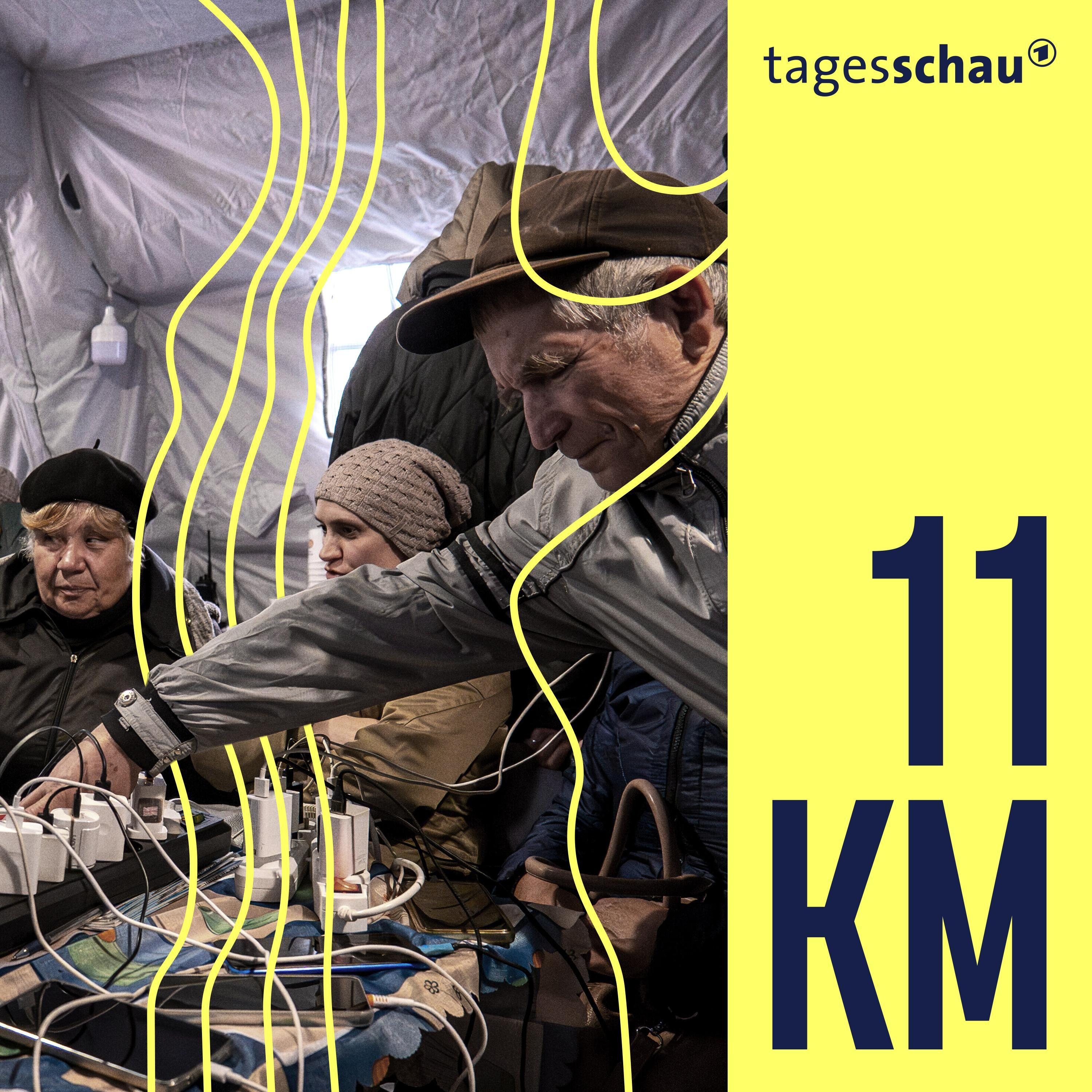 Ohne Strom und Wasser: Wie Ukrainer:innen ihren Alltag stemmen