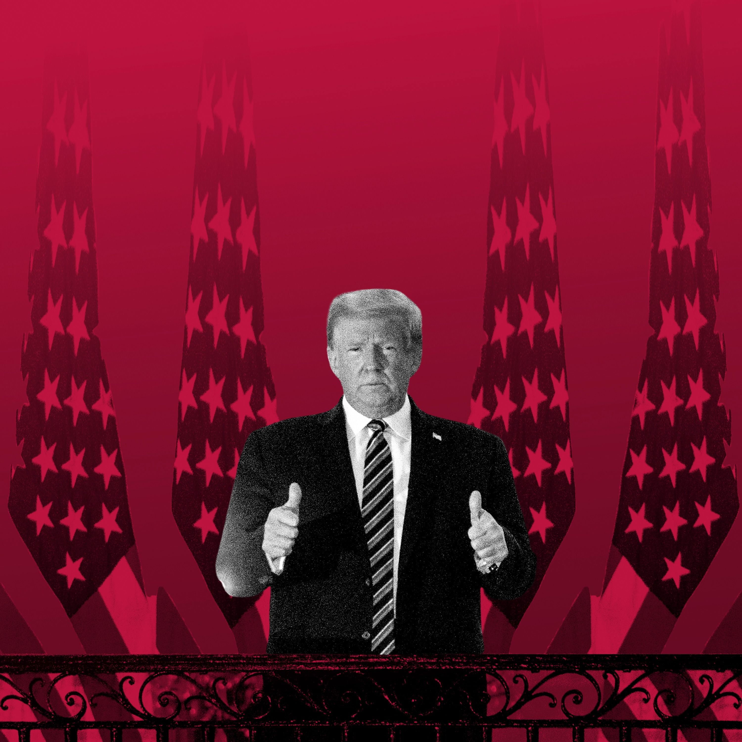 Oktober 2020: Trump im Krankenhaus