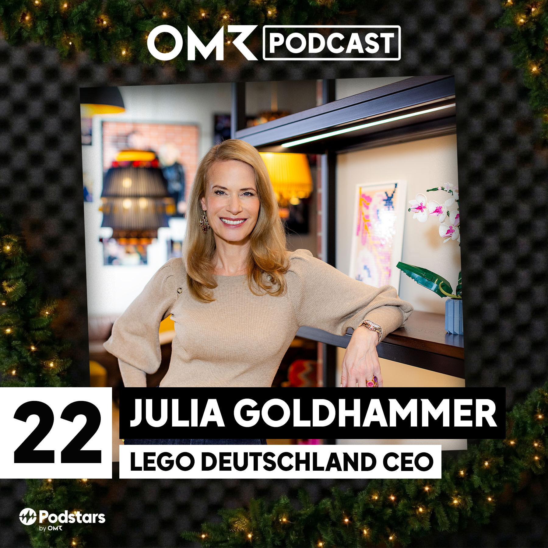 OMR Podcast Adventskalender: Lego-Deutschland-CEO Julia Goldhammer (#22)