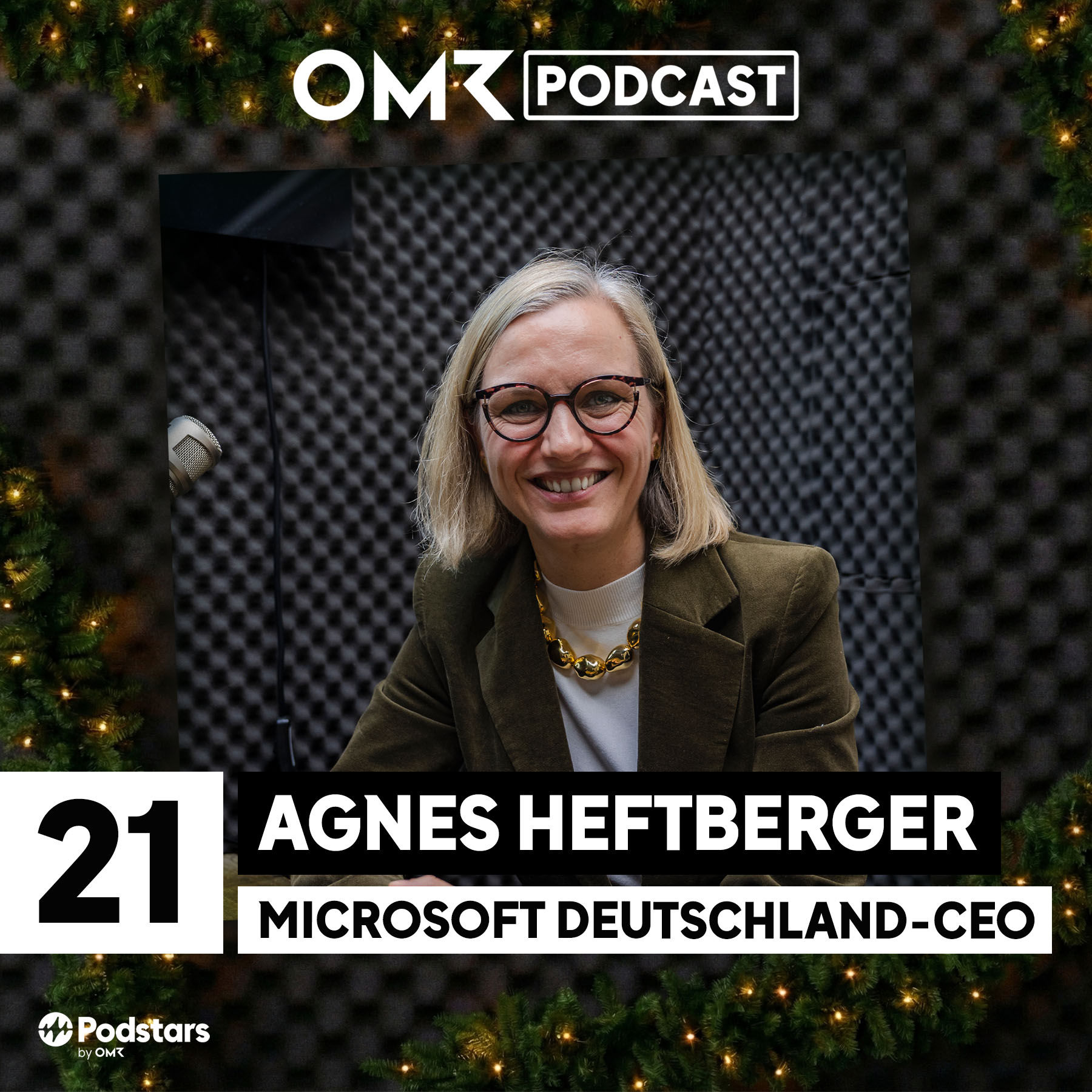 OMR Podcast Adventskalender: Microsoft-Deutschland-CEO Agnes Heftberger (#21)