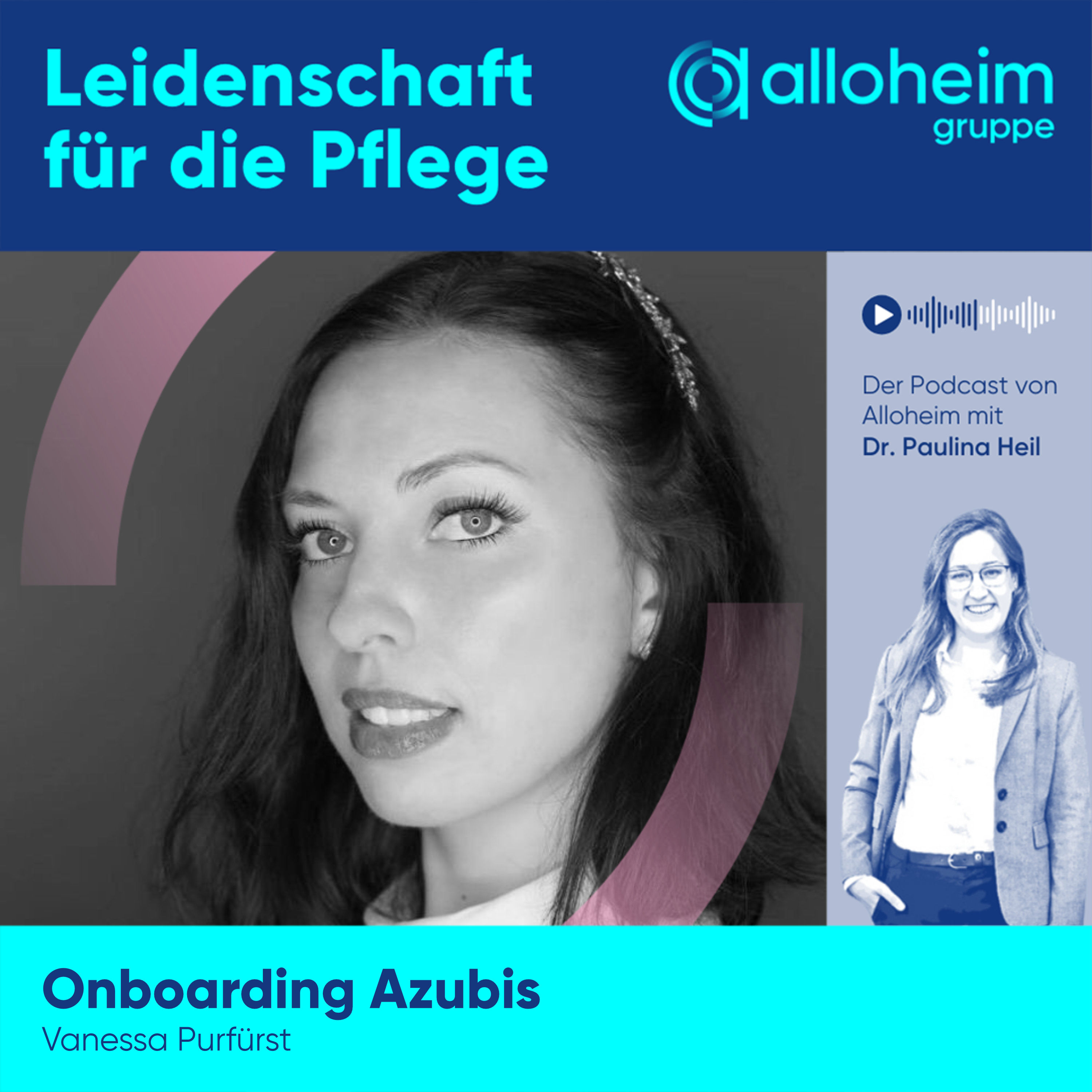 Onboarding Azubis, Dr. Paulina Heil im Gespräch mit Vanessa Purfürst