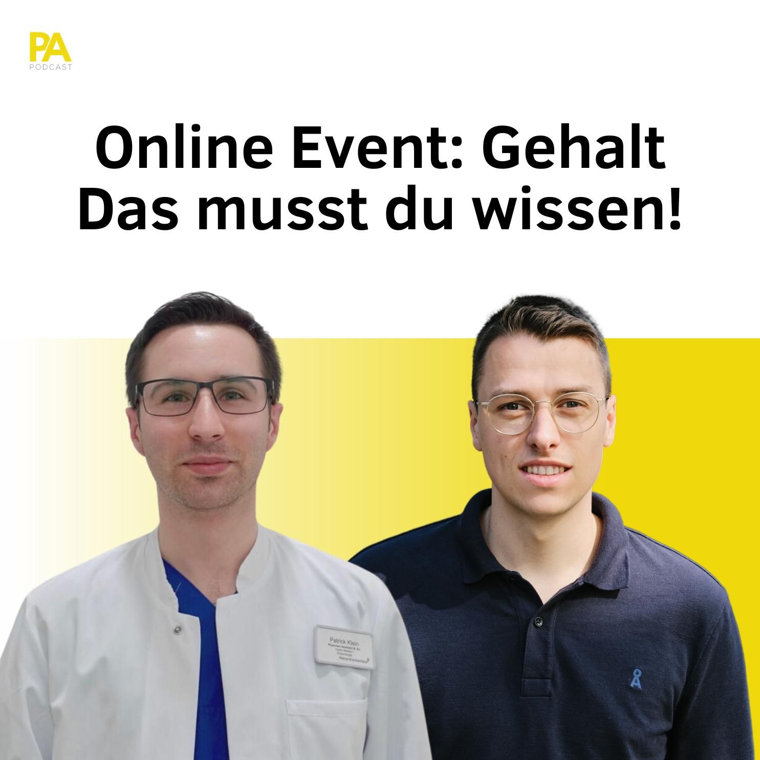 Online Event: Gehalt - Das musst du wissen! mit Patrick Klein und Hendrik Bollen