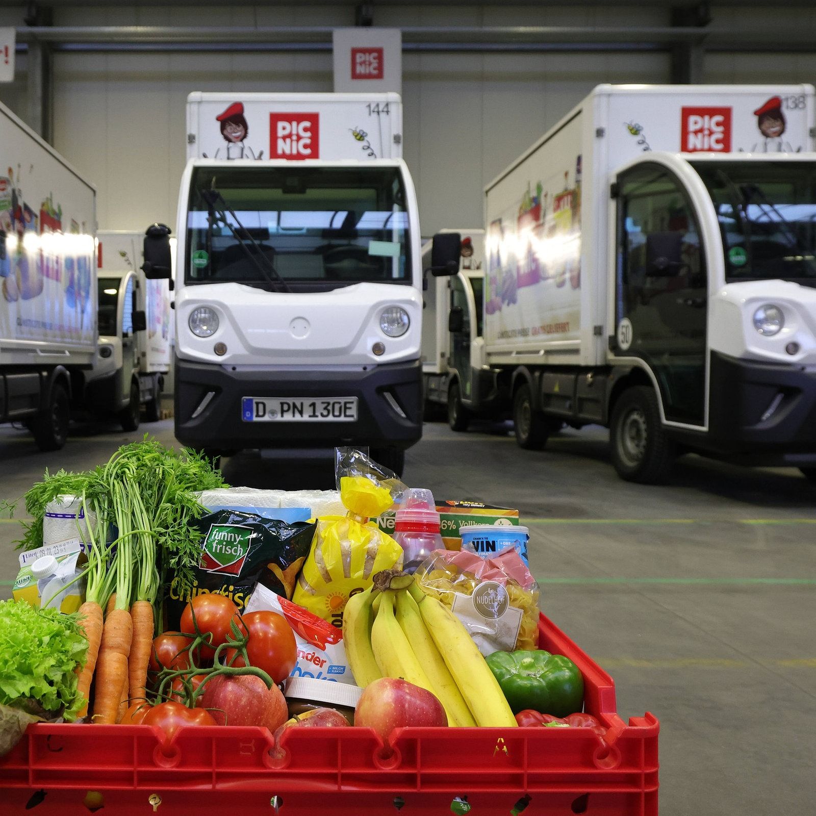 Onlinehandel mit Lebensmitteln: Picnic startet Angebot im Osten