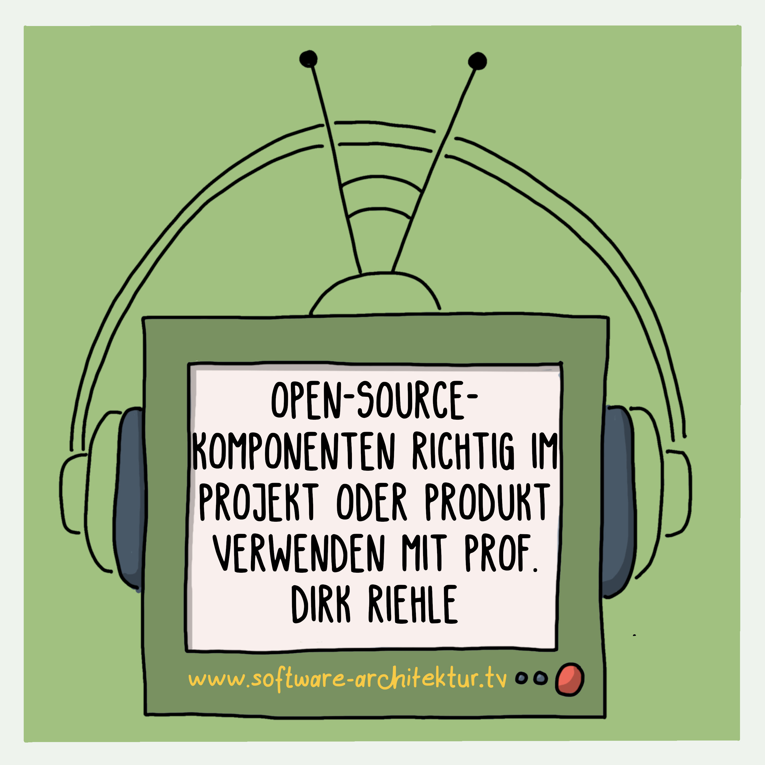Open-Source-Komponenten richtig im Projekt oder Produkt verwenden mit Prof. Dirk Riehle